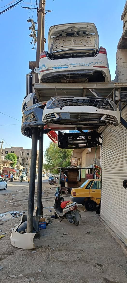 السلام عليكم
قطع غيار{كيا¥هونداي}🚗 🇰🇷
سوناتا. اكسنت . النترا.
 سنتافي. توسان.اوبتماK5
موهافي . ريو . سيراتو . فورتي .سبورتج.كونه  
و جميع انواع الموديلات 
1. بوب🚙🚗
2.جاملغ امامي🚕
3. ظهر خلفي انواع السيارات
4.شباك ماسحه
5. بك لايت🚌🚖 
6.لايت امامي
7.دعاميه 🚘
8. بدنه اماميه 
9.درع محرك + بطانين امامي+ بطاين خلفي + واقيه طين 
10.ماستكه امامي + خلفي
11. راديتر كامله اصلي شركه
12. حداديه صدر جميع انواع سيارات
13. تحتاج سمكره صبغ تطبيك بوب جاملغات تصليح دعاميات كلشي متوفر 
متواجد كل ايام الاسبوع ماعده يوم الجمعه
من ساعه 8 صباحآ الى 5 مساءآ
واتساب *********** بغداد/ الشيخ عمر شارع الثالث
يوجد توصيل داخل بغداد والمحافظات
