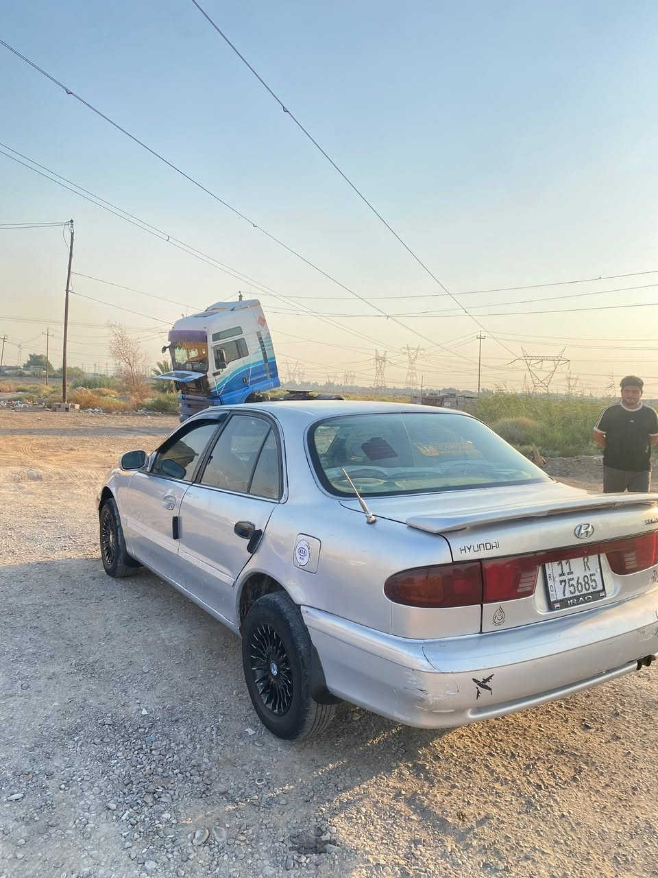 السلام عليكم بيع مستعجل 
سوناتا 1995رقم بغداد جديد تحويل مباشر سيارة جاهزة وجديدة مكاني بغداد المعامل   ***********
