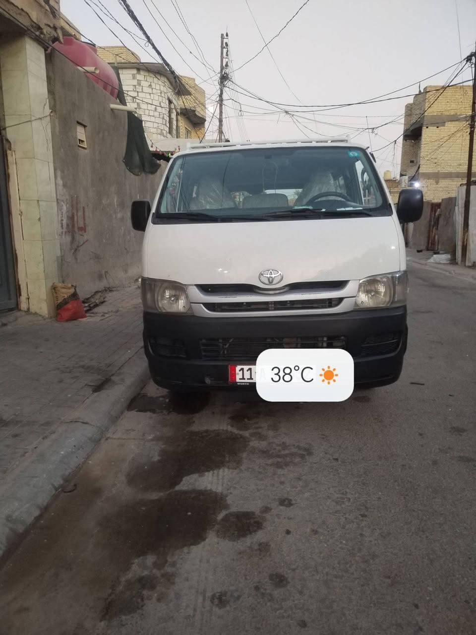 السلام عليكم
للبيع تيوتا هايسا موديل 2008 كاز بلادي
سياره جاهزه كير ومكينه واكسن..... السعر 125 وبيها مجال
نقصها بس غاز للتبريد  تفاصيل اكثر اتصل ***********
