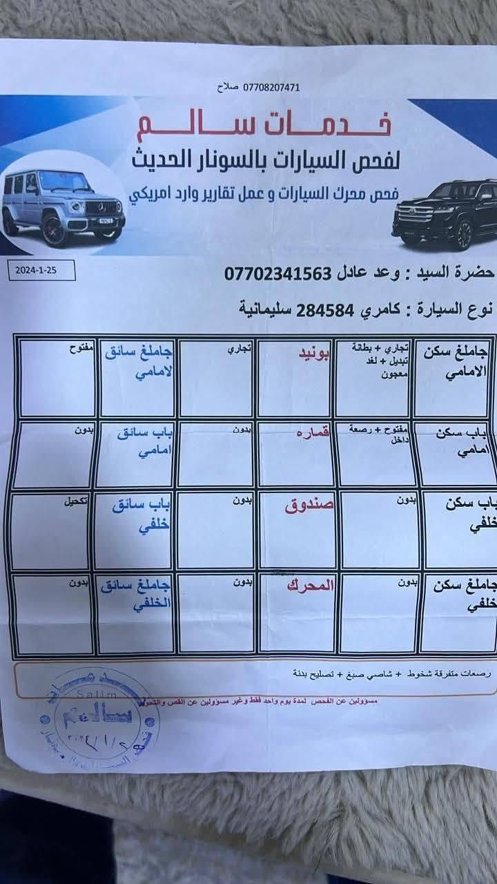 كامري LE • ٢٠١٧ • رقم سليمانية