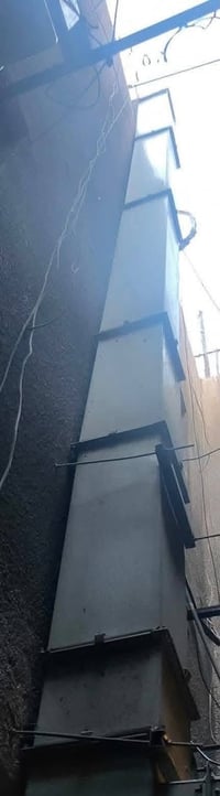 دكت تفصال جديد صارله شهرين الطول ١٠ امتار + بوجة طول مترين السعر ٣٥٠  ...