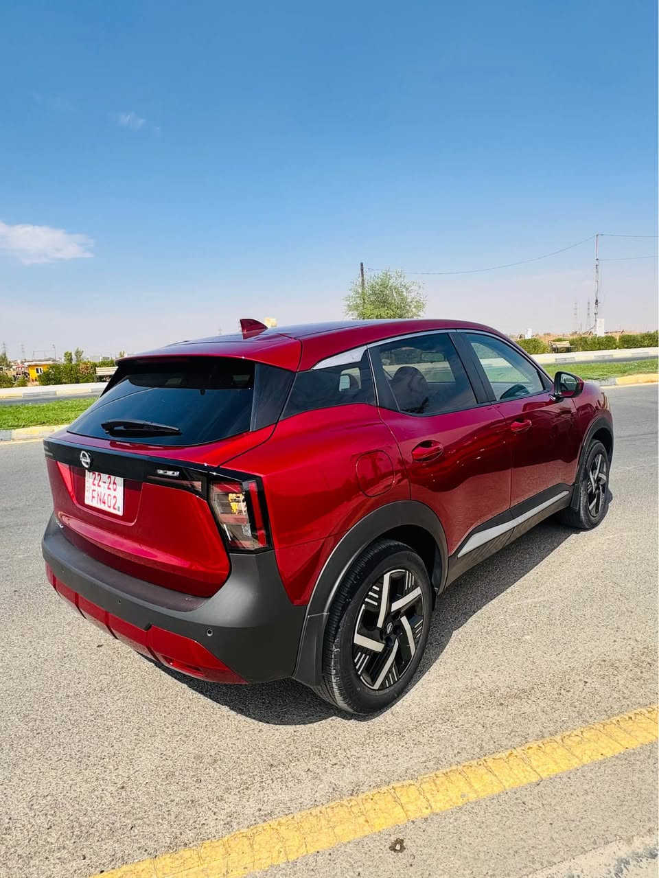 🚘 NISSAN KICKS 2025 SV

✨ Clean Title — سيارة نظيفة جداً

✅ بدون ضرر
✅ بدون صبغ
✅ بدون خدوش
✅ بدون إيرباغ
✅ كفرات نظيفة

🔥 المواصفات:
• شاشة كبيرة
• شحن لاسلكي 📱
• Apple CarPlay & Android Auto
• كاميرا خلفية
• حساسات
• رادارات جانبية Blind Spot
• تحذير حركة خلفية
• مثبت سرعة
• دخول وتشغيل ذكي
• أنظمة أمان ومساعدة للسائق
• تحكم بالمقود
• مكيف أوتوماتيك
• مواصفات SV كاملة

⭐ سيارة روعة، نظافة ومواصفات مميزة جداً.

📍 Brother Car Rental
موصل / الحمدانية — مقابل مطعم باستا

📞 ناصر: ***********
📞 يوسف: ***********

📲 للحجز والاستفسار راسلونا على الصفحة أو واتساب. أربيل, العراق
