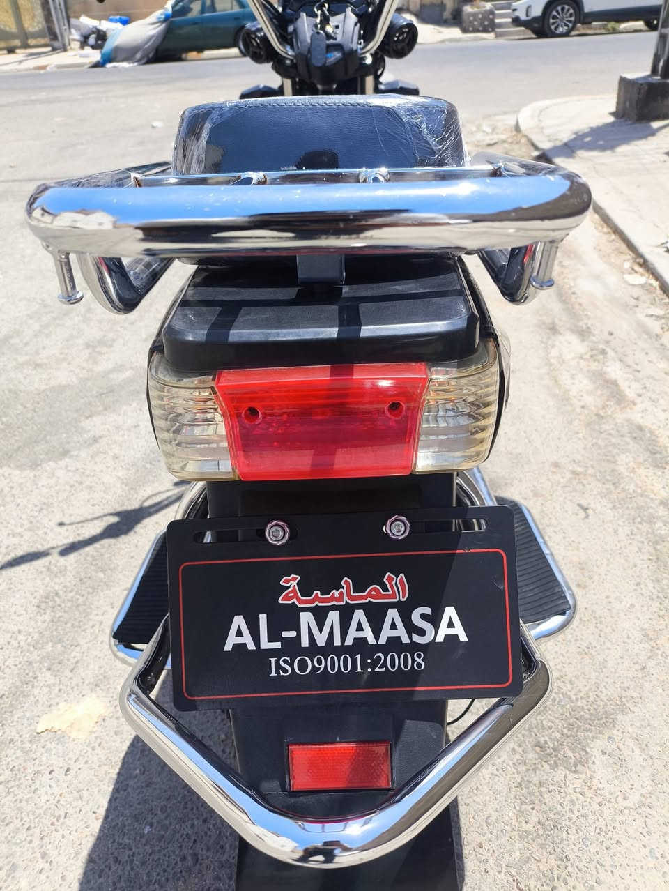 للبيع هارلي الماسه
موديل 24 
5باتري بطاريات جدد
نضام سويج +بصمه تشغيل عن بعد
بصمتين وسويجين 
ماطور نظيف
كهربائيات كلها شغاله 
نشرات جانبيه 

أي نقص مابيه نضافه فول 
واين متريد افحص 
دبل اشاره/نضام ار رجوع للخلف 
4سرع+مثبت سرعه
دبل اشاره /يمين يسار 
سعر 450وبي مجال
***********
+9647827587898
