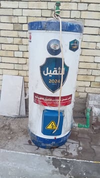 سخان ١٢٠لتر • ماطور شمجي • نضيف