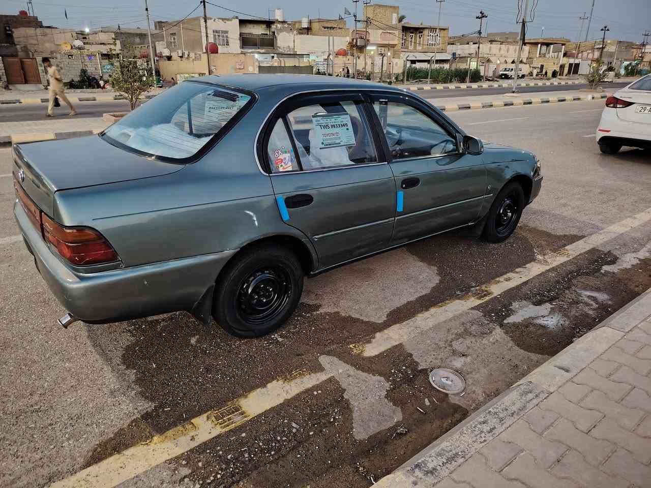 كورلا موديل ٩٣ تخم تاير حداديه جديده تبريد ثلج سنويه ل٢٧ تحويل مباشر رقم انكليزي سياره مال جناي نظيفه مكفوله من الضربه  مصبوغه جماليه العنوان واسط السعر ٥٠ وبيه مجال للتواصل ***********
