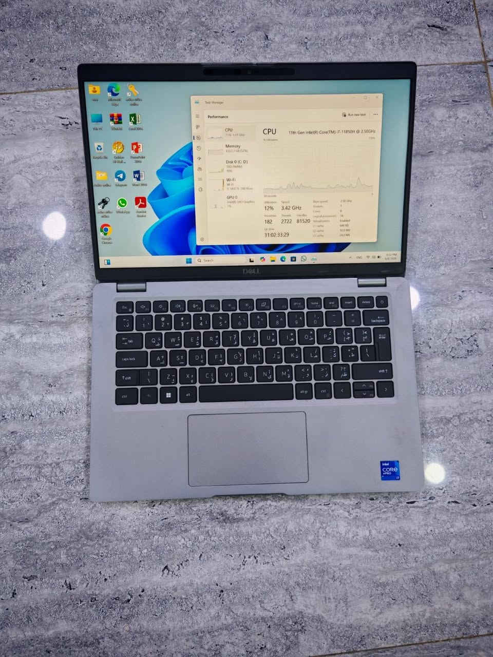 🔥 لابتوب Dell Latitude 5421 🔥
💻 قوة فئة H بحجم عملي وشاشة لمس!

🔹 المعالج: Core i7 الجيل الحادي عشر – فئة H ⚡
🔹 الرام: 8GB DDR4 قابلة للتطوير ⬆️
🔹 التخزين: 256GB SSD M.2 قابل للتطوير ⬆️
🔹 الشاشة: 14 إنش FHD Touch 🖥️
🔹 الأداء: سريع ومناسب للدراسة، العمل والبرامج اليومية.

🎁 الهدايا المجانية:
✔️ ماوس
✔️ حقيبة لابتوب
✔️ Mouse Pad
✔️ الشاحن الأصلي

📦 التوصيل متوفر إلى جميع المحافظات
📍 بغداد – الأمين الثانية
🔍 فحص كامل قبل الاستلام

السعر 475 الف 
واتساب ***********
