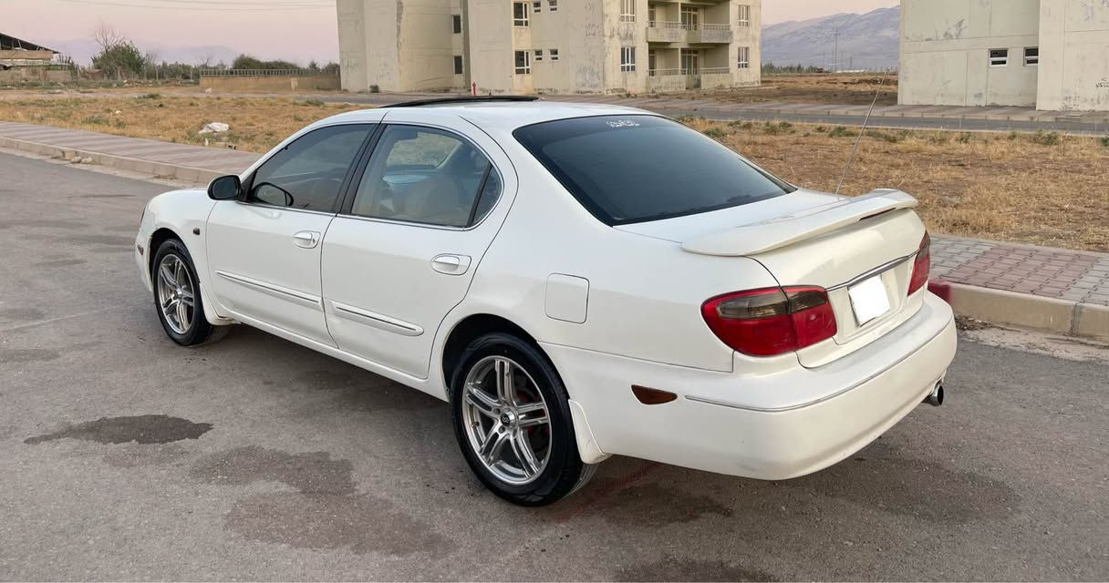 نييان مةگزيما موديل٢٠٠١
ئارم بلاستيك هةولير
ئارمو ئةوةليات بةشةرت
هيچ رةقةميكي غةلةت نية
گير ئوتوماتيك مةكينه سي هةزار 
گيرو مةكينه بةشةرت
فول مواسةفات
سلايت
گيچ زينون
كوشن كارةباي
تةبريت لةمس
قوفل مةركةزي
شاشة ئاي پاد
كاميرة
ساردو گةرمي مةزبوت 
پشتو پيش كةپس
دةعمو ليدران و وةرگةران بةشةرت
چوار تاي لوك
توتدو و تول
ناوي خاوين
گورينةوةش دةكةم لةسةر دلگرتن
سعري٥٣$
*********** بشدار, السليمانية
