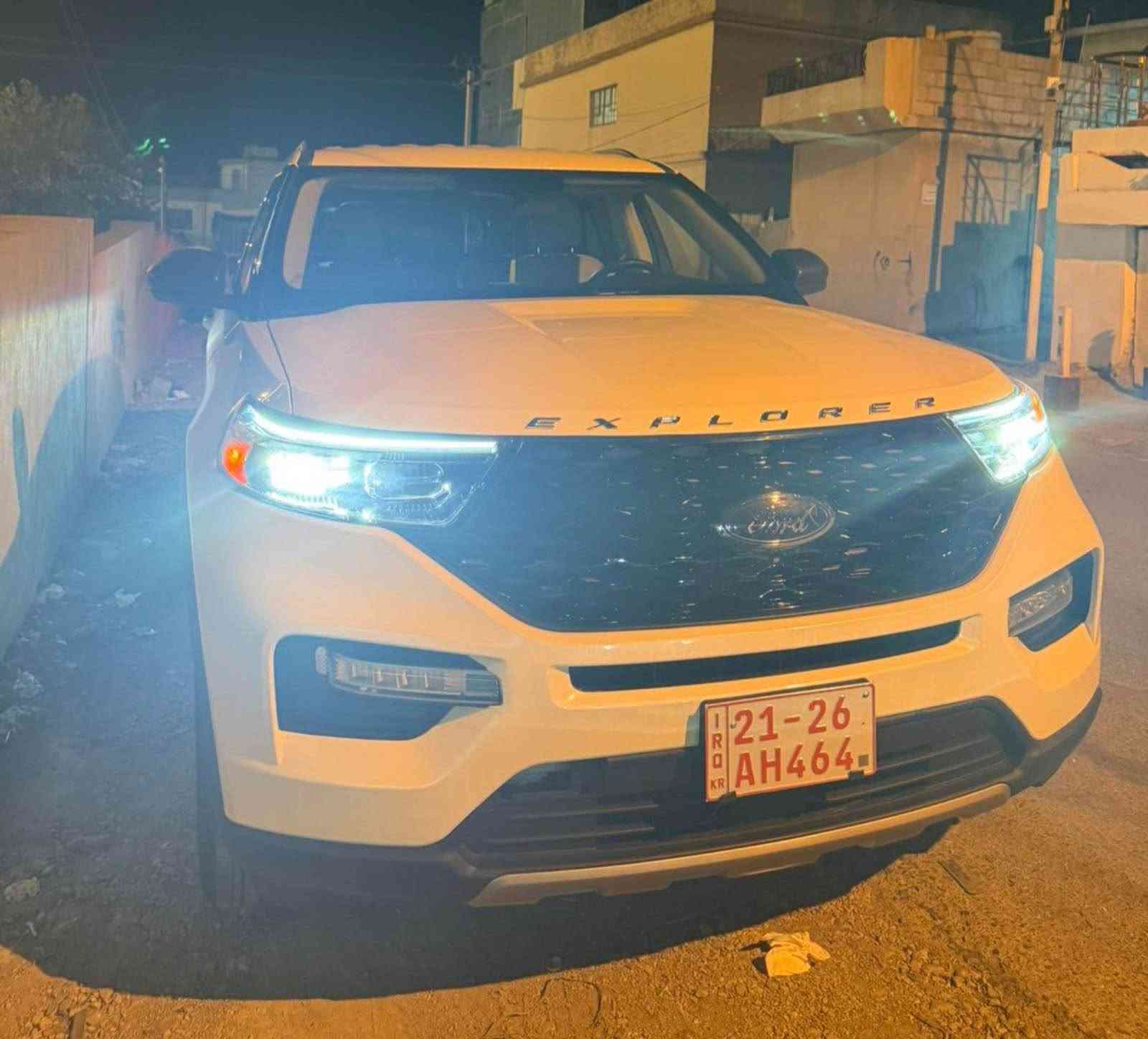 Ford explorer 2024 XLT
فول مواسەفات تەنها سلاید نیە
بێ بۆیاخ و بێ ئێرباگ رەسمی سۆنەر و رەقەم شانسیم داناوە
 ١٤ هەزار مایل رۆشتوە

نرخی ٢٥٦$ و مەجالێکی کەم 💰
*********** السليمانية, العراق
