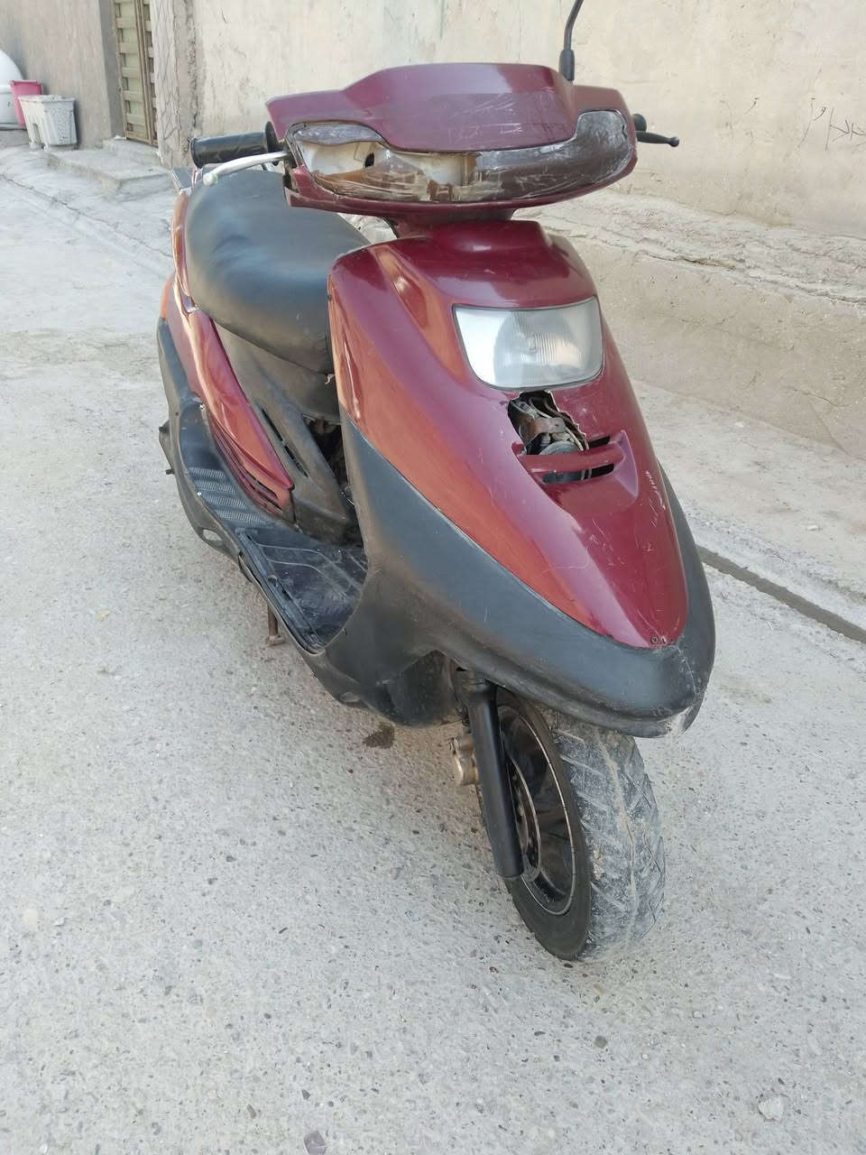 دراجه فضائي سرعه 140 تشتغل سلف وهندر مكينه نضيفه ناعمه كهربائيات شغاله دبلات شغاله دراجه مال شغل قويه سعر 220مكاني بغداد مدينه الصدر ***********شراي يخابر بيه واتساب
