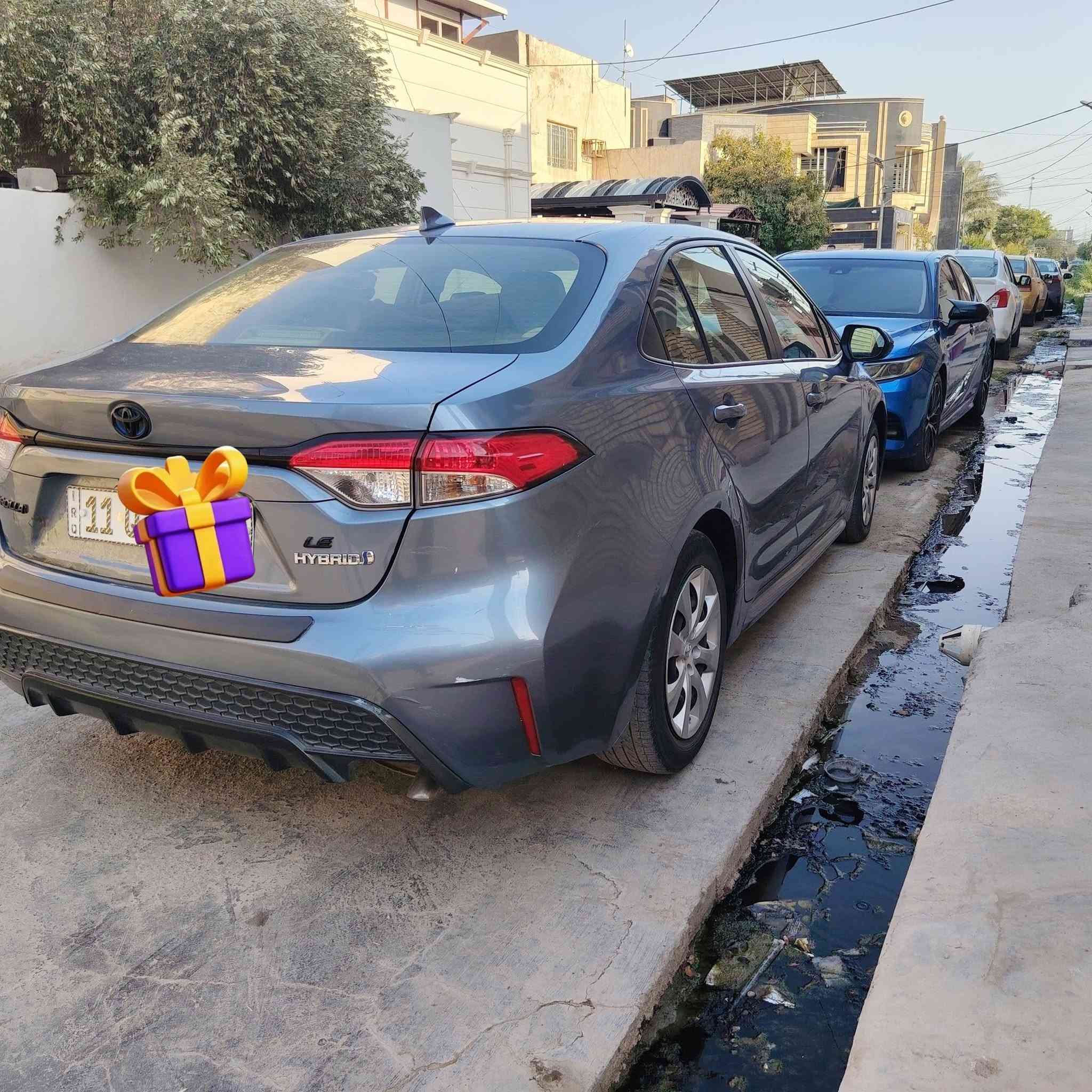 كورلا هايبرد 2023 وارد أمريكي ماشية 94 km السيارة هذا الضرر موضح بدون إرباك فقط بارد وما مكحله ولا حتى مبولش سعر 158 بغداد باسمي 
***********

