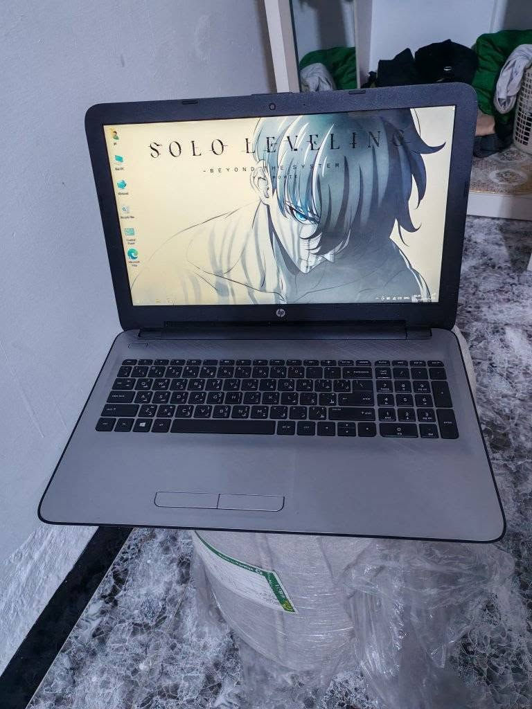 لابتوب Hp notebook 
حجم 15.6 كبير + شكل  مميز 
 cori3 gel5
جيل خامس
RAM4 DDR3
HARD 512 HHD
يجي كارتين شاشه 
كارت شاشه خارجي AMD Radeon (TM) R5 M330 حجم 2G
كارت شاشه داخلي intel حجم 2G
كييور عربي إنكليزي  
مكاني بغداد توصيل موجود 
سعررر 110 جوه سوك 
رقم ***********

نص مكتوب في الصور:
- About
- Your PC is monitored and protected.
- See details in Windows Security
- Device specifications
- Device name DESKTOP-VOA9MT7
- Processor Intel(R) Core(TM) i3-5005U CPU @ 2.00GHz 2.00 GHz
- Installed RAM 4.00 GB
- Device ID FC5A127C-1CAD-4380-8324-F6FEB2C78E62
- Product ID 00330-80000-00000-AA161
- System type 64-bit operating system, x64-based processor
- Pen and touch No pen or touch input is available for this display
- Copy
- Rename this PC
- Windows specifications
- Edition Windows 10 Pro
- Version 22H2
- Installed on г·г·аг
- OS build 19045.2006
- DirectX Diagnostic Tool
- System Display Render Sound Input
- Device
- Name: AMD Radeon (TM) R5 M330
- Manufacturer: Advanced Micro Devices, Inc.
- Chip Type: AMD Radeon Graphics Processor (0x6660)
- DAC Type: Internal DAC(400MHz)
- Device Type: Render-Only Display Device
- Approx. Total Memory: 4047 MB
- Display Memory (VRAM): 2039 MB
- Shared Memory: 2008 MB
- DirectX Features
- DirectDraw Acceleration: Enabled
- Direct3D Acceleration: Enabled
- AGP Texture Acceleration: Enabled
- Notes
- No problems found.
- Help
- Next Page
- Processes Performance App history Startup Users Details Se CPU 1% 0.79 GHz Memory 2.4/3.9 GB (62%) Disk 0 (C: D: E:) HDD 0% Wi-Fi Wi-Fi S: 0 R: 0 Kbps GPU 0 Intel(R) HD Graphi... 0% GPU 1 AMD Radeon (TM)... 0% (47 °C) GPU 3D Video Decode Shared GPU memory usage Utilization 0% GPU Memory 0.1/2.0 GB Fewer details Open Resource Monitor