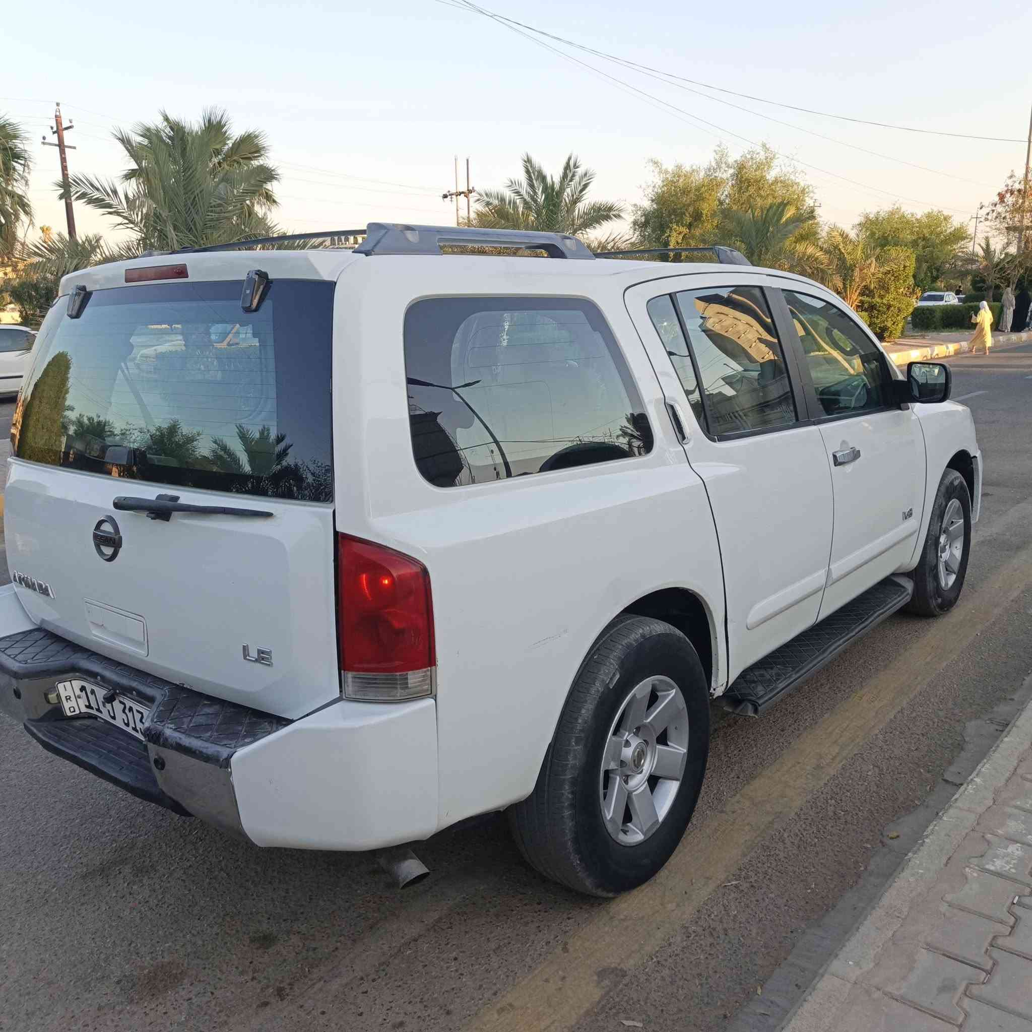 السلام عليكم متاح نيسان ارمادا 2007 خليجي فول مواصفات خليجية تبريد ثلاث قطع ثلج حداديه دوسات كهرباء صندوك كهرباء تحكم شاشة اندروید الجامات الأخيرة كهرباء وكلشي بيها شغال كهربائيات كلهه بحالة ممتازة منظومة غاز ٨٠ لتر سيارة جاهزة وبسمي انكليزي والسنويه لل ٣١ وهزه جديده بيع او مراوس حسب القناعة السعر ٨٧ العنوان محافظة ميسان للاستفسار الاتصال على الرقم ***********
