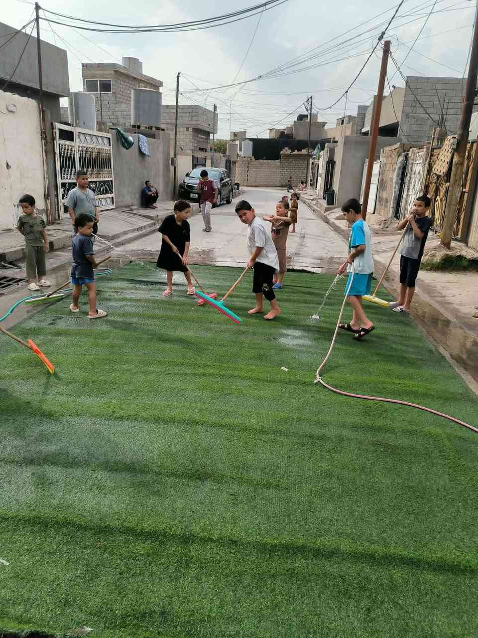 ثيل اصتناعي مستعمل بعده نضيف
قياس 5 عرض 12 طول 
تقريبآ 8 ربطات سعر الربطة 50 الف 
للأستفسار ‏‪***********‬‏
