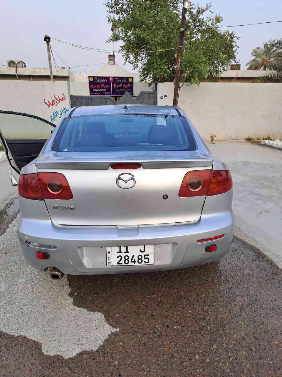 للبيع مازده زوم 3 سياره كير مكينه تبريد كفاله جدد مكينه 1600 موديل 2006 سياره نظيفه بشكل مصبوغه حزام اثار جراد مكاني ديالى بعقوبه   *********** سعر 55وبيها مجال💎🩶
