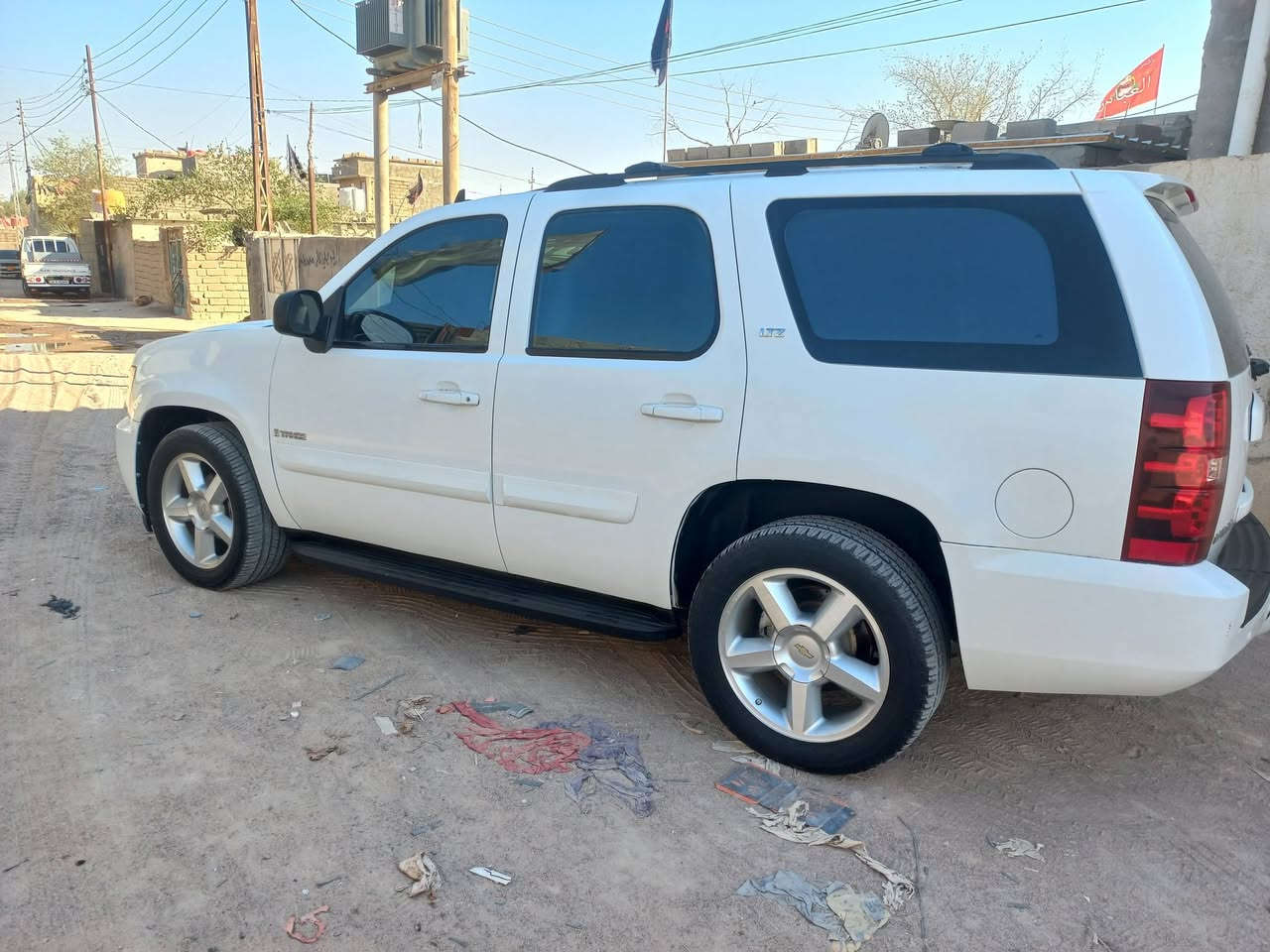سلام عليكم تاهو البيع ولمراوس 2007 LTZ فيايبي السياره ما متعوبه سنويه 2030 تحويل مباشر كفاله عامه كير محرك سياره مال جناي صبغ حزام كفاله من الضربه العنوان البصره ***********
