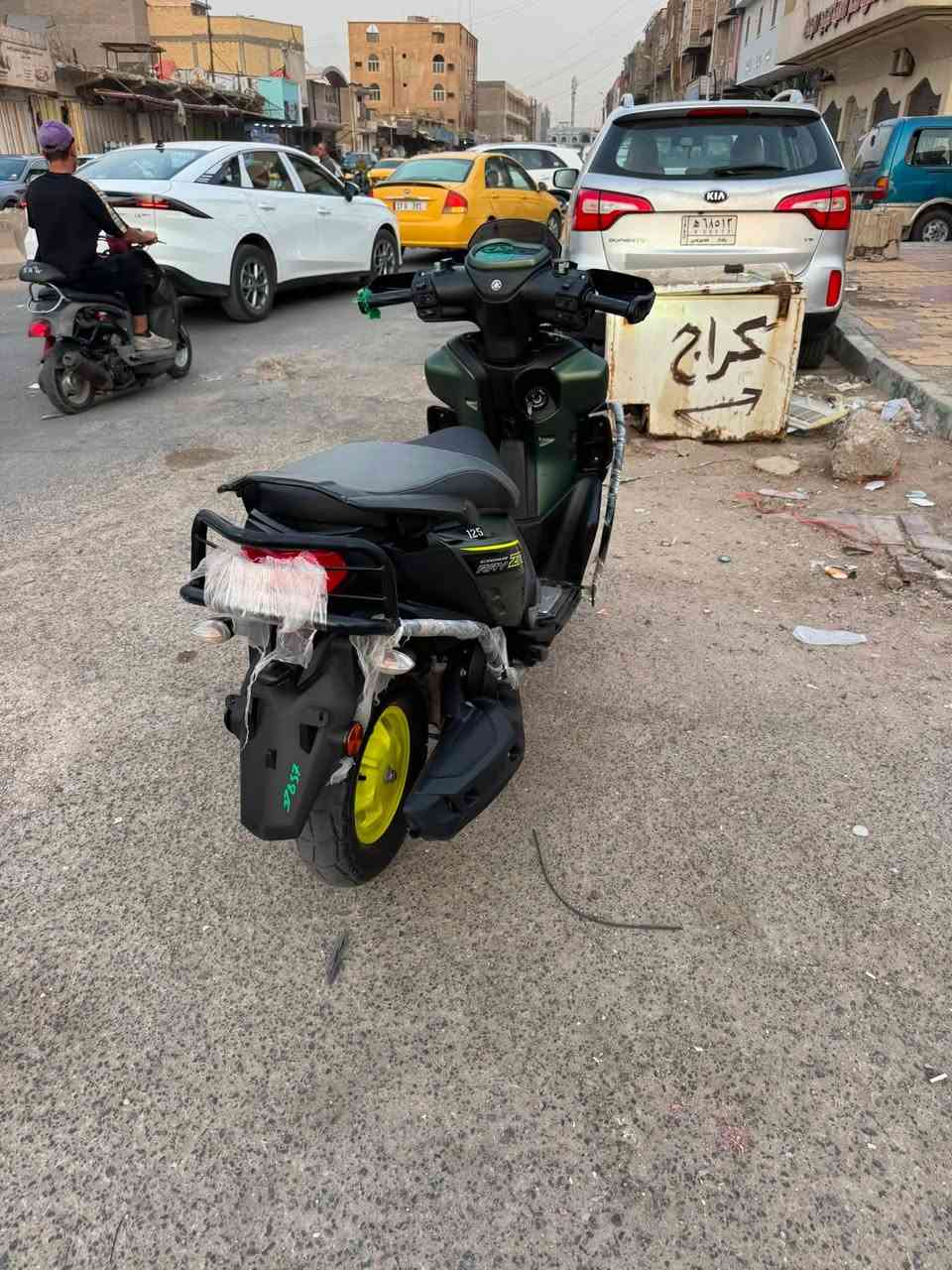 دراجه zr25جديده ماشيه ٤الاف العنوان سماوه 
للاستفسار ***********
