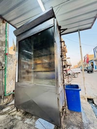 شواية دجاج • باترينة ٣م ستيل • حوض ٢م ستيل