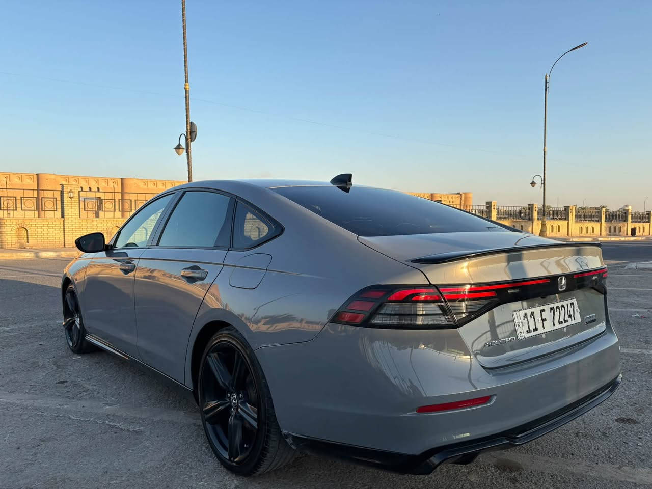 هوندا اكورد 24 لون مميز اسمنتي
مواصفات فول سبورتL
جلد
فتحة
تشغيل وبصمة ابواب
كشن خزن
تحديد مسار
قيادة ذاتية
وبعد هواي مواصفات
حادث جاملغ سايق مبدل فقط ومصبوغ
بدون دواخل شرط 
مكانين بارد كد شبر بسبب سوء النقل 
ايرباك دركة وبردة وراجع سستم
ماشية 40الف ميل 
السعر 20 الف وبيها مجال 
***********

1HGCY2F75RA012532 رقم الشاصي
