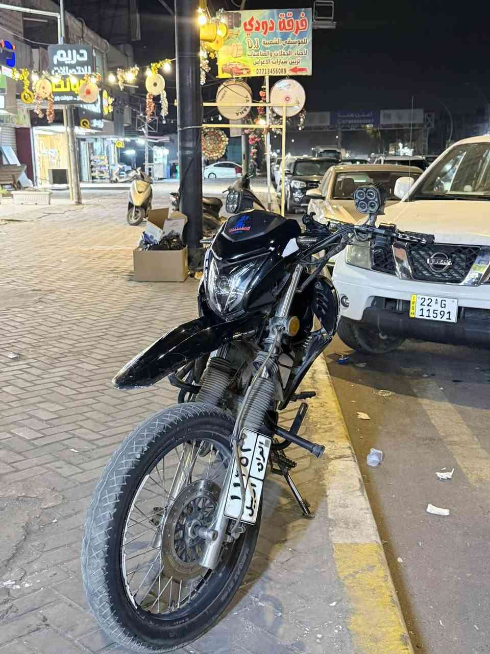 سلام عليكم دايون قفاز 2024 (رقم اربيل)
مكينة نظيفة مابيها نقص تاير خلفي تحوير ويل كب 
والأصلي موجود والصالنصة إلاصلية موجودة ايضاً
***********
