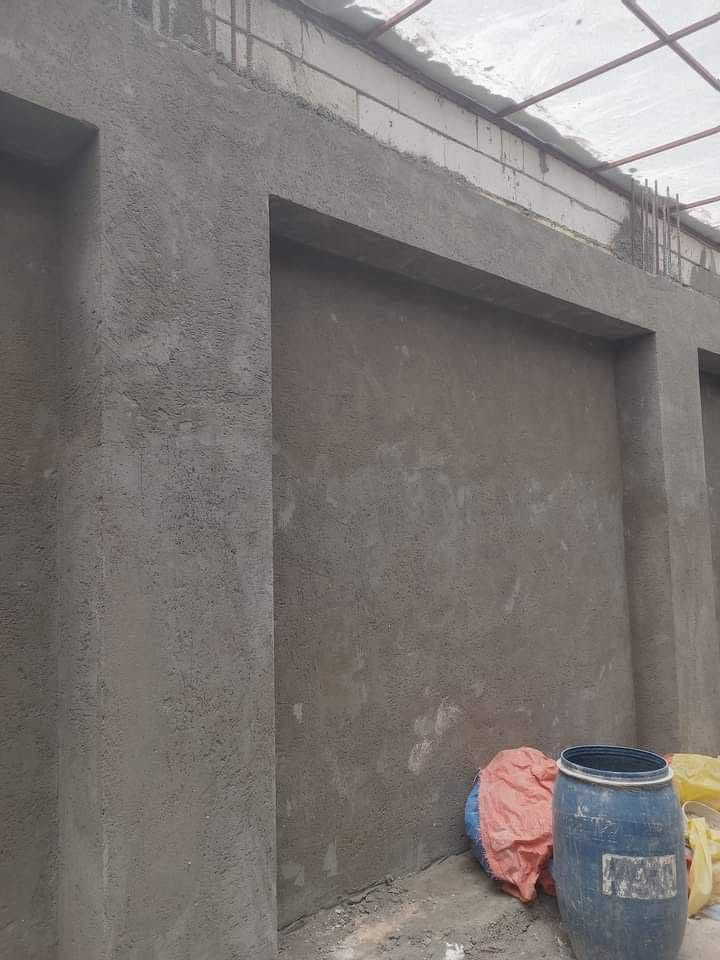 لبخ كامل • جص اسمنت • واجهات
