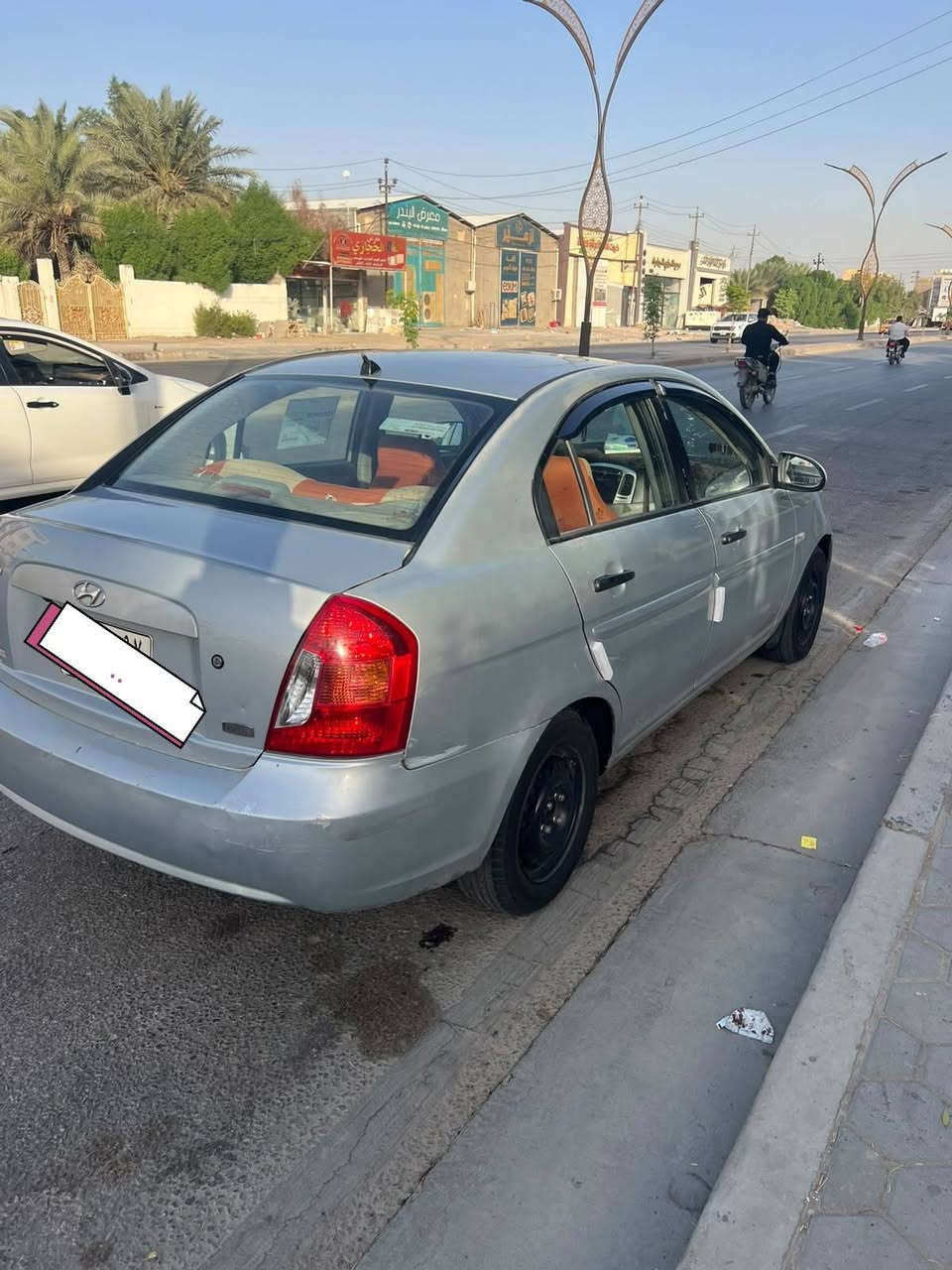 السلام عليكم للبيع اكسنت 2007 محرك 1600 رقم بغداد مصبوغ حزام عنوان كربلاء حي العامل رقم *********** شعر 70 وبيا مجال
