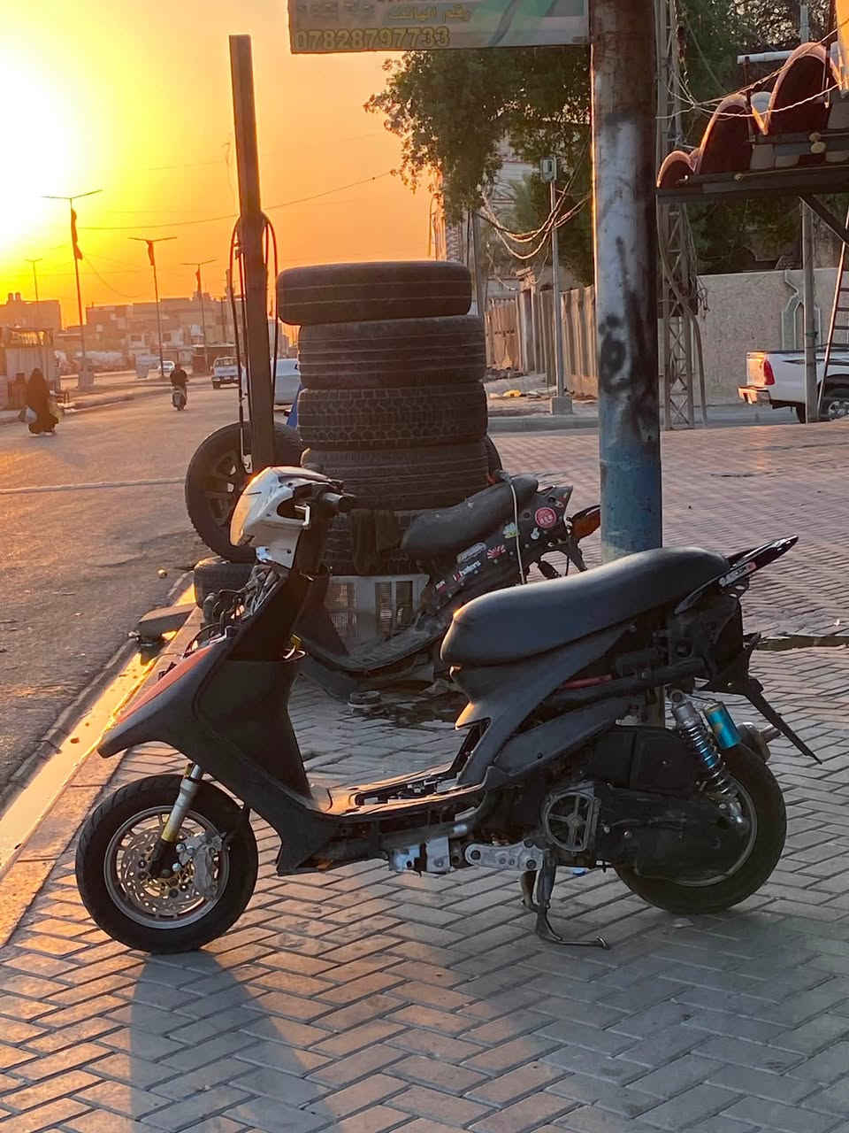 سلام عليكم ماكس عدله بوشه ٥٥ للبيع دراجه متروكه وبيه تزويد كله اصلي نفس ما شفتو بلفديو دراجه غراضه كله كامله ب٤٠٠قفل مكاني سماوه ***********
