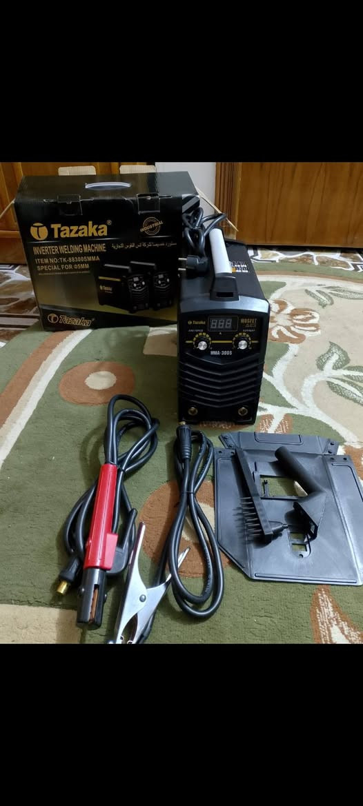 مكينة لحيم تازاكا حجم كبير 300s للبيع مع كامل ملحقاتها السعر 160قفل مكاني كربلاء توصيل ماعندي موبايل ***********
