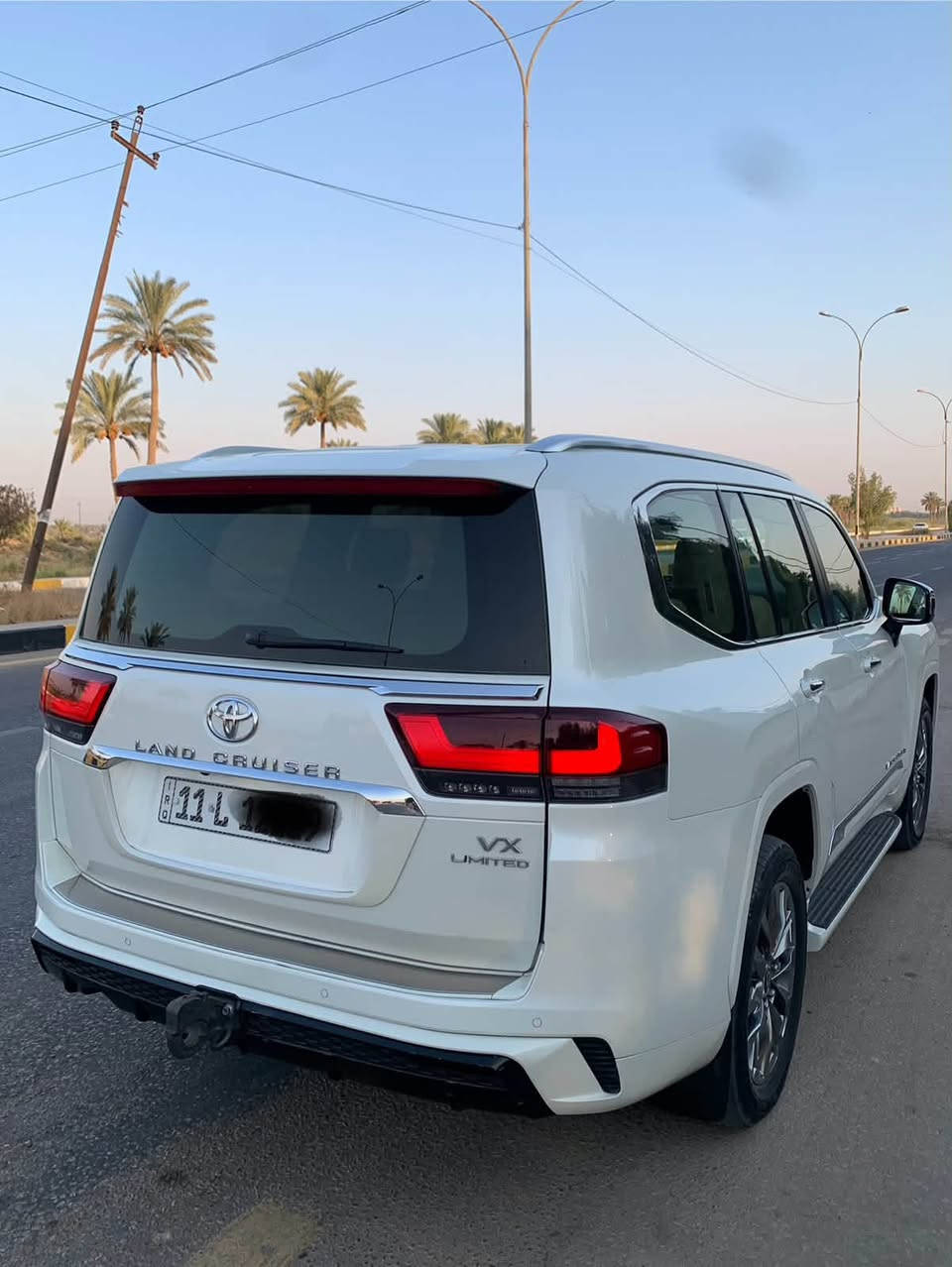 لاندكروز 2024 VX بريم لمتدد فول مواصفات رادار امامي خلفي تحديد مسار ماشيه 58 الف مكفوله كفاله عامه رقم بغداد باسمي 
للاستفسار ***********
