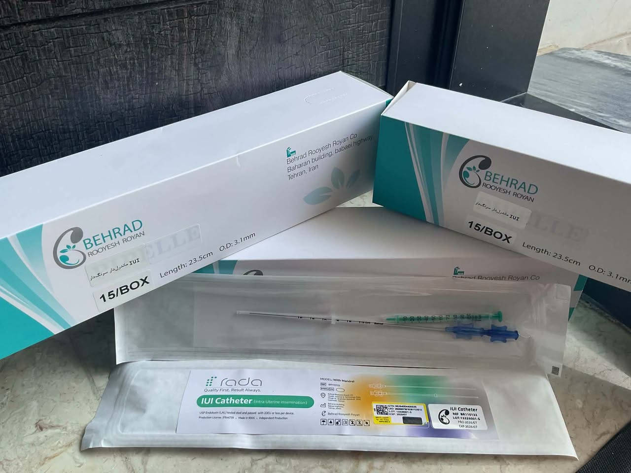 الدقة والنعومة في أداة واحدة.. قسطره Iui  catheter لعمليات تلقيح ناجحة وآمنة! 🩺إلى أطباء  والعياده النسائيه ومراكز نسائيه  تقدم لكم شركة بهراد رويش رويان قسطرة Rada IUI المزودة بـ (Mandrel) لضمان أعلى مستويات الكفاءة والراحة.✨ لماذا قسطرة Rada IUI هي اختيارك الأفضل؟📍 مرونة كاملة وتحكم عالي: وجود سلك التوجيه (Mandrel) الداخلي يساعدك على تخطي عنق الرحم الصعب والمنحني بسلاسة تامة.🕊️ إجراء بدون ألم: رأس القسطرة مستدير وناعم جداً، لحماية أنسجة الرحم ومنع حدوث أي تقلصات للمريضة.📐 قياسات عالمية معتمدة: بطول 23.5 سم وقطر خارجي 3.1 مم، وهو الحجم المثالي لراحة المريضة ودقة الحقن.🛡️ أمان حيوي 100%: منتج معقم بالكامل ومصنوع من خامات آمنة .📦 التعبئة: العلبة تحتوي على 15 قطعة، كل قطعة مغلفة ومعقمة بشكل فردي:📩 أرسل لنا رسالة مباشرة عبر الصفحة.📱 أو تواصل عبر واتساب ***********
