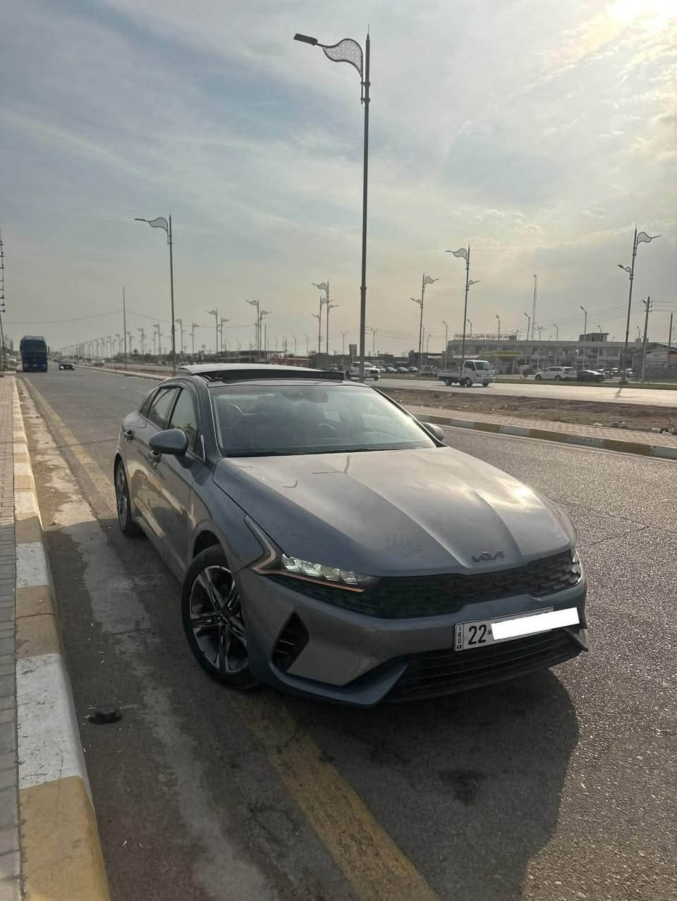 كيا كي فايف k5🩶لون مميز
2023 رقم اربيل هزه وسنويه جديده
ماشيه : 53 الف
حادث سطحي بدون دواخل شرط الفحص 
جكه بدواخل مابيها
3 مكانات صبغ 
Ex اعلئ فئه بل k5
بانروما
بصمه ذكيه ودخول ذكي
كشنات حار بارد وكهرباء
داخل صاج بلادي بس بل ex
ويل 18 كروم
تو كلر يعني لونين
سايد بريك بصمه
شاشه كبيره تدعم كار بلي
رادارات 360 درجه
شحن لاسلكي
اوتو هولد مال زخم
وبيها هواي مواصفات بعد
السعر : 152$ ومجال بسيط
مكاني بغداد البياع حي الجهاد
*********** متوفر واتساب
