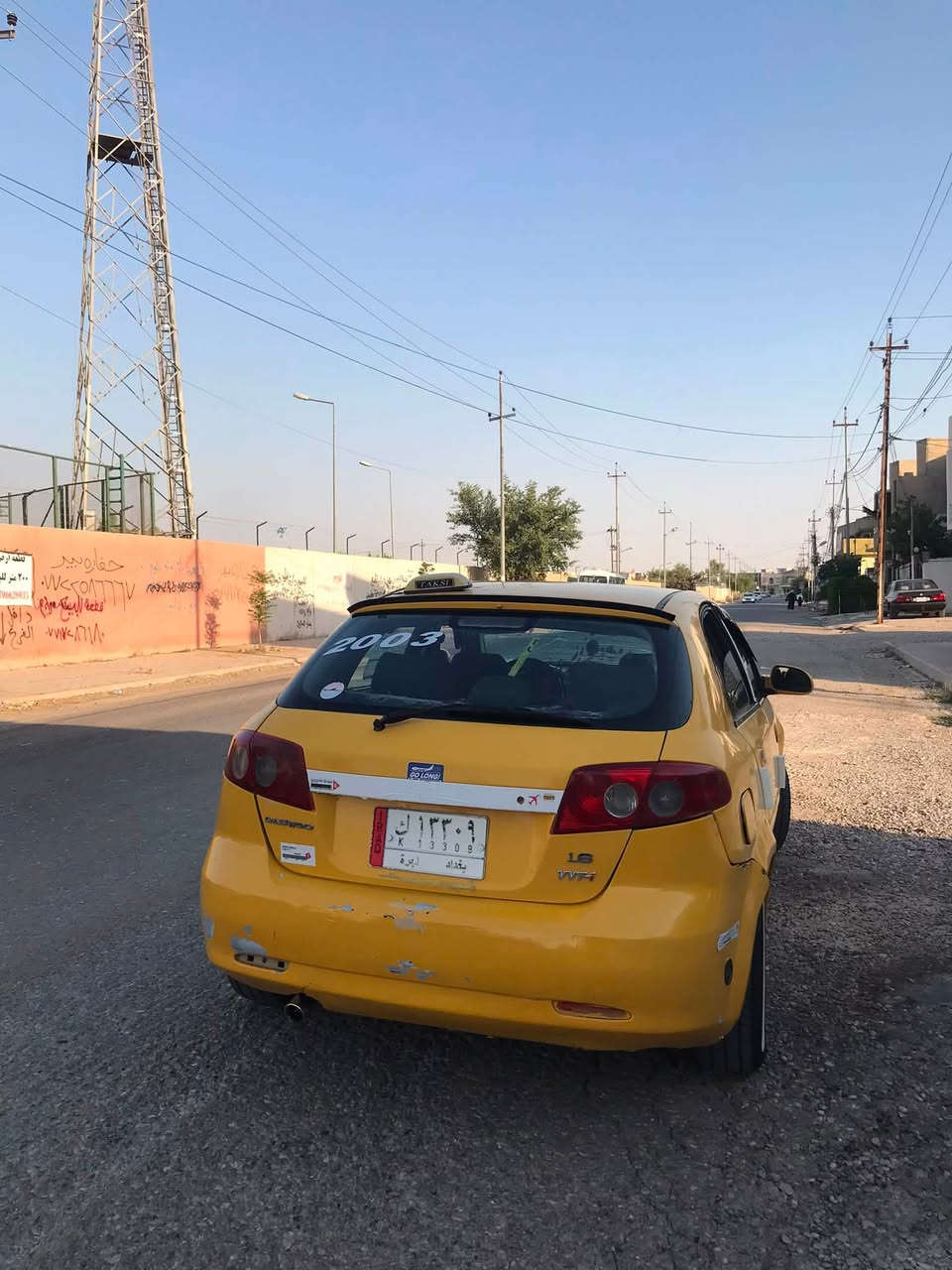 سياره دايو لانوس 
مكينة يارس
بي منضومه غاز
رقم بغداد 
عنوان كركوك 
استفسار رقم ***********
