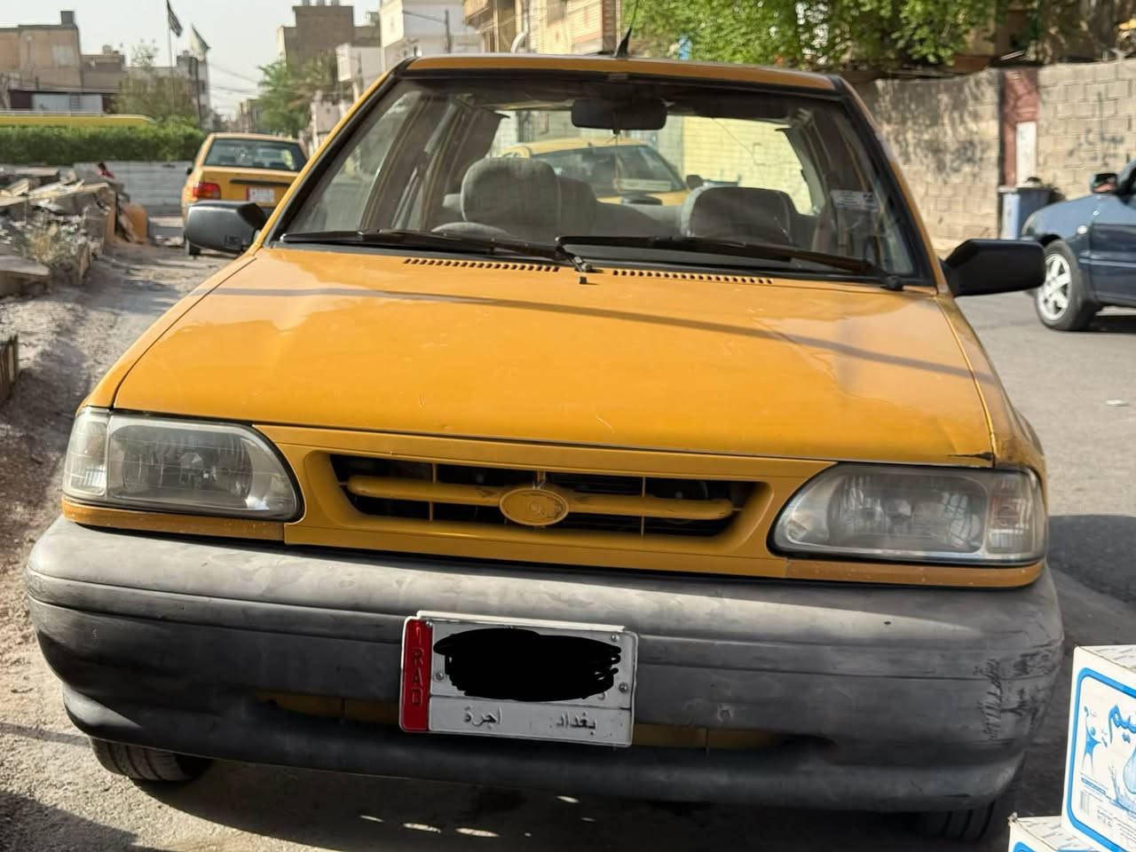 سلام عليكم
سايبا للبيع مديل 2014

مكفوله من الصبغ  وشواصي 

السياره جاهزه من كلشي 

كير ومكينه خير من الله 

المكان مدينه الصدر 

السعر (30)وبيهة مجال حق الجيه 

***********

