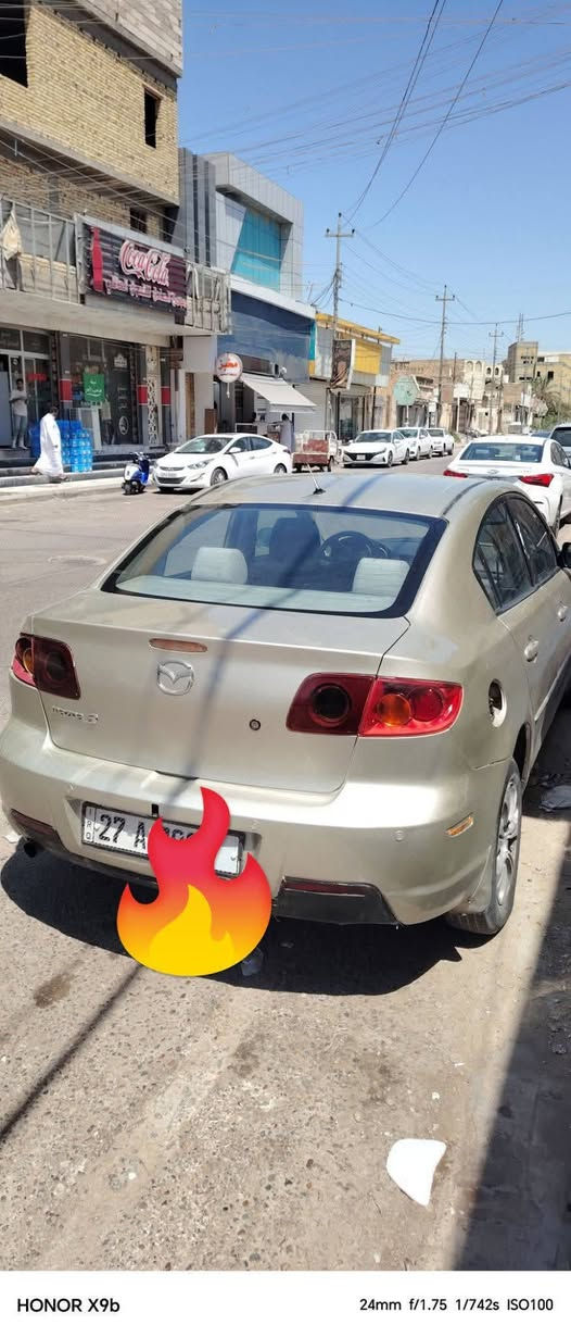 السلام عليكم
سياره مازدا زوم 3 2007 للبيع رقم انكليزي باسمي ب46 وبيه مجال بسيط للتواصل ***********
