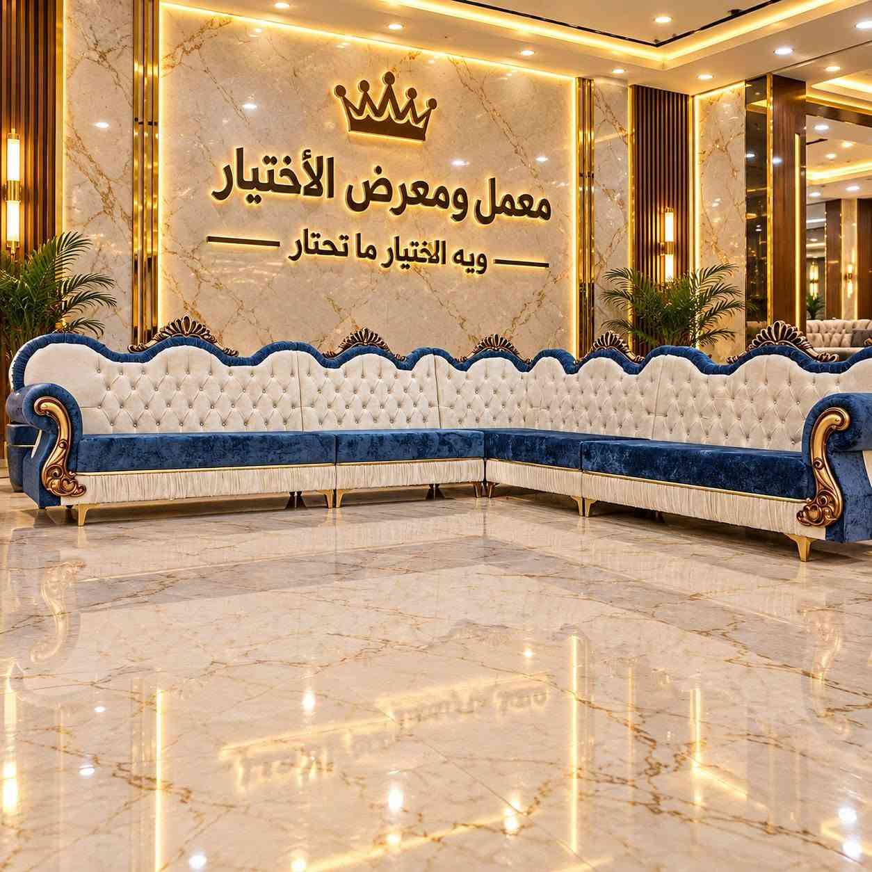 ✨والمتانة معمل ومعرض الختيار للأثاث الفاخر ✨
🛋️ جودة في الصناعة.. وفخامة في التصميم

نقدملكم أجمل وأرقى الموديلات، بتفاصيل مدروسة ومواد ذات جودة عالية، حتى نضمن لكم الراحة والمتانة لسنوات طويلة. ❤️

🔹 مواصفات التصنيع:
✅ إسفنج هاي إكستر (High Extra) بسماكة 9 سم.
✅ خشب بلوك بسماكة 18 ملم.
✅ تقسيم الخشب كل 20 سم لضمان القوة والمتانة.
✅ ضمان لمدة 5 سنوات مع وصل ضمان رسمي.
✅ يتوفر جميع الألوان 🎨
✅ يتوفر جميع الموديلات والتصاميم 🛋️

💎 عمل متقن.. جودة مضمونة.. وراحة تدوم

📍 العنوان: كركوك – القادسية الثانية – شارع أبو وليد.

📞 للحجز والاستفسار: ***********

🌟 ويه الختيار ما تحتار 🌟
❤️ الختيار.. عنوان الجودة والفخامة ❤️

نص مكتوب في الصور:
- معمل ومعرض الاختيار وية الختيار ما تحتار