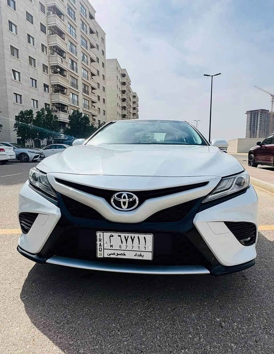 كامري موديل 2019 فئه ال S كراند سبورت خليجي وكاله رقم بغداد باسمي شبه مميز 

المواصفات :
ماشيه130 الف حقيقي 
السياره محرك 6 سلندر  
سياره فتحه 
برده خلفيه 
كشنات جلد احمر بلادي 
الكراسي كهرباء 
اوتو هولد 
٣ وضعيات قياده 
مري شفط 
شاشه كبيره بلاديه 
لد امامي 
اشاره بل مري 
حساسات اماميه وخلفيه 
مكان السياره بغداد حي العدل

السعر :215 وبيهة مجال ترهم مراوس 
 
***********
