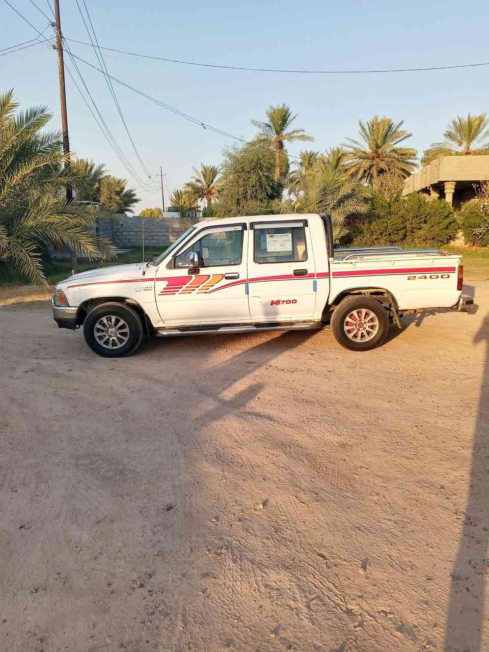سلام عليكم بيكم تويوتا موديل 89 رقم انكليزي سنويه عضم عاج مشروع وطني تحويل مباشر
محرك كير اكسن شاصي كله شرط 
كهربائيات كلها شقاله باور أستيرن تخم تاير سياره جاهزة مجهزه مال جناي هاذا رقم هاتف وشراي يدلل. ***********
