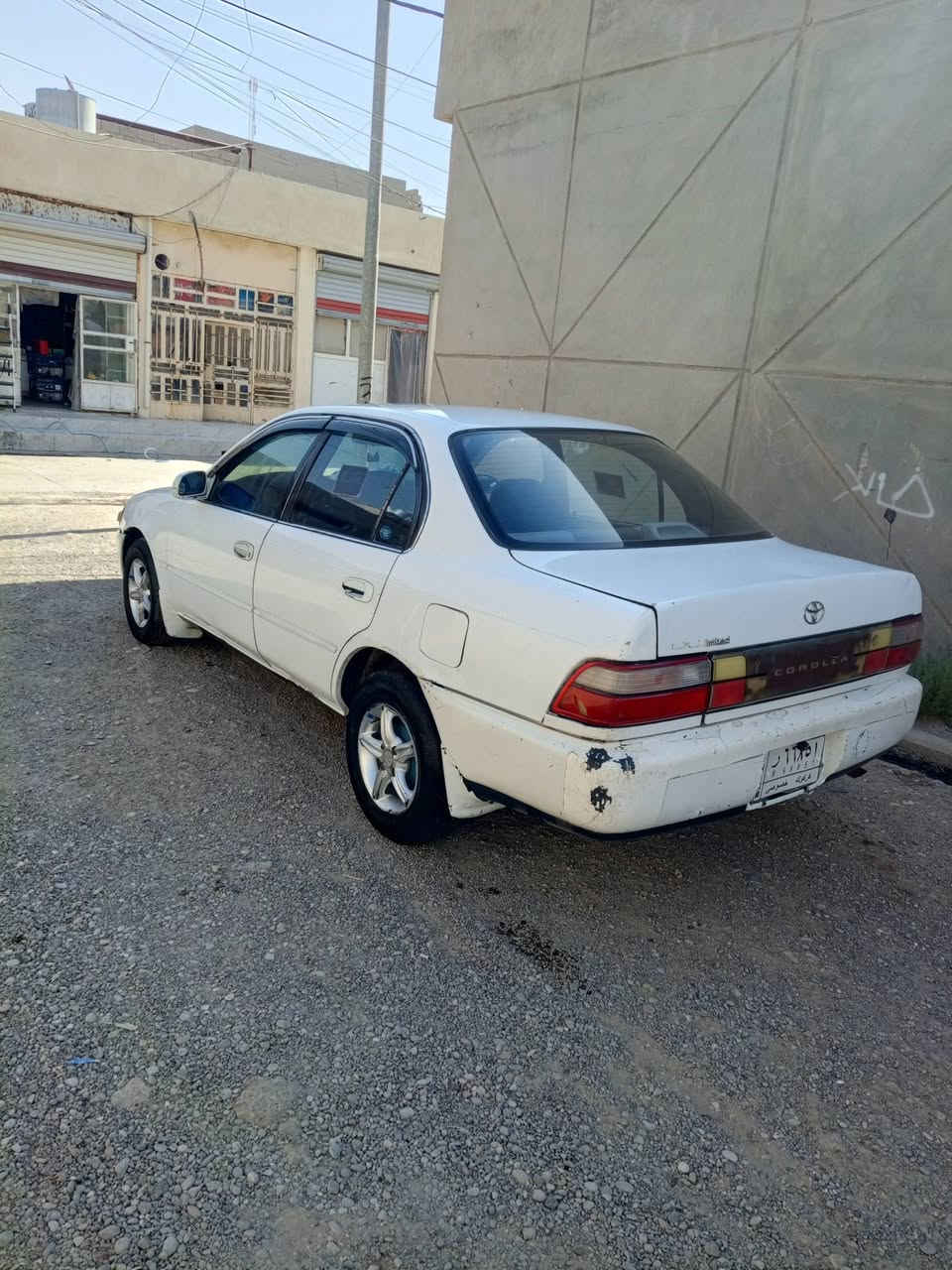 كورله 93 محور
تبريد شقال

محرك بيه بخار

كير شرط

تايرات جدد

مابيه نقص 

بيه بارد

رقم كركوك
بيه كابون بانزين

السنويه بل شهر 12 تنتهي

طالب عليه 57وبيه مجال

مكاني كركوك عمل الشعبي

***********

واليوم جمعه والصلاه على النبي
