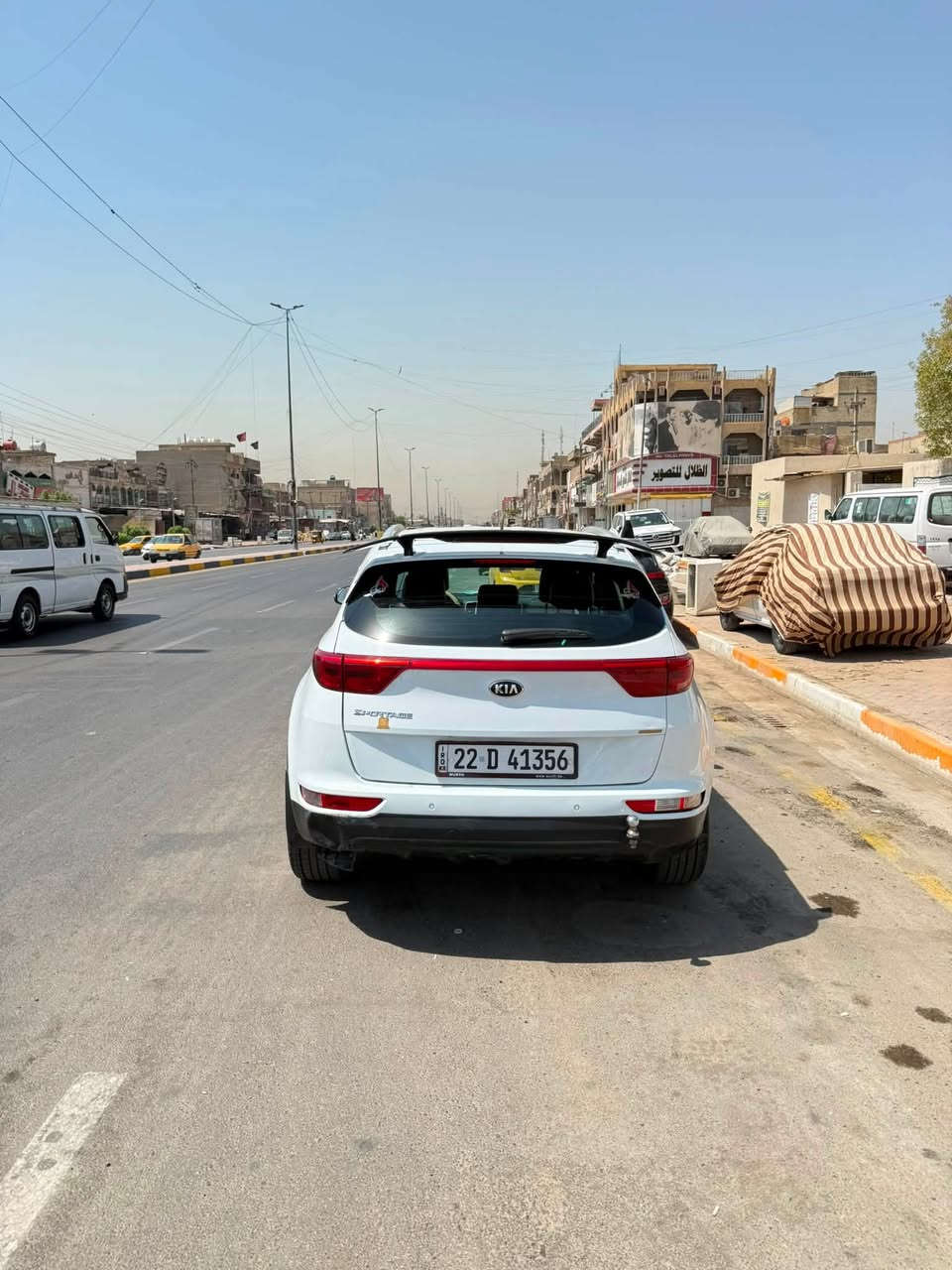 للبيع كيا سبورتج خليجي موديل 18رقم اربيل شرط تحويل فول موصفات عده بنرامه مكينه 2000دوش ابيع عل حادثه شغاله وتمشي ايرباك بس دشبول طاك شاصي لغد كير مكينه كفاله مكاني بغداد  اعتذر عل مراوس سياره سابقن كفاله قبل حادث
شراي يتصل ‭***********‬
