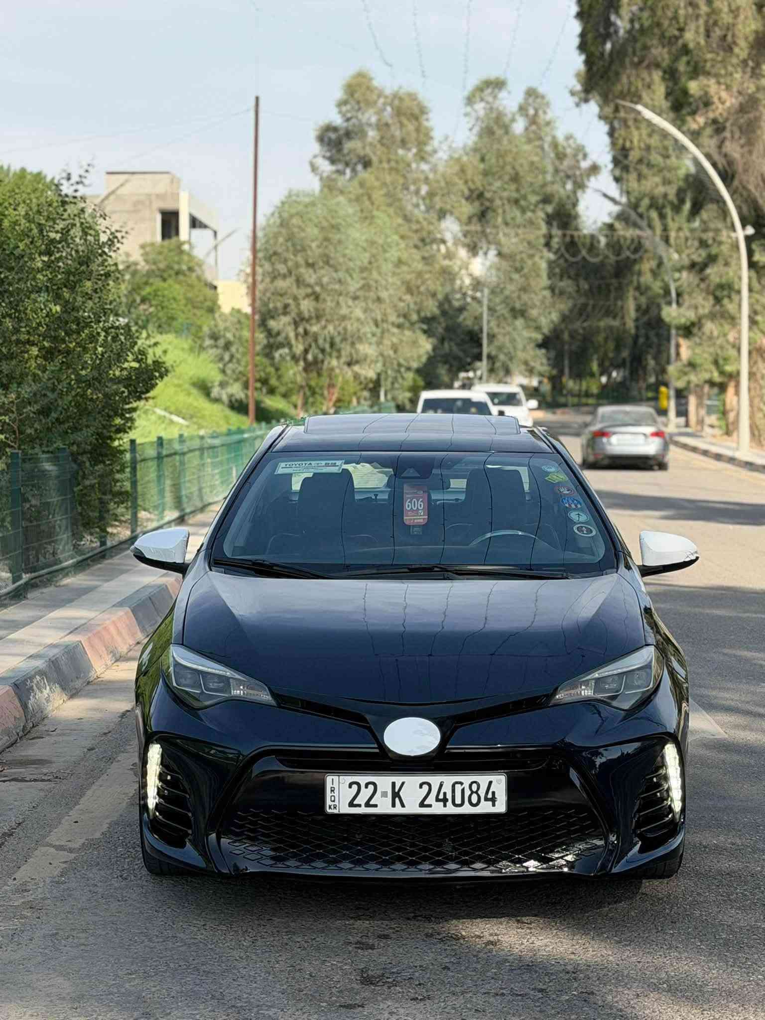 اللهم صلي على محمد وال محمد للبيع او المراوس 
السلام عليكم اخوان كورلا 2017 Se خمسينيه فول مواصفات  لون نيلي رقم أربيل الجديد سنويه جديده تريد تحويل تريد وكاله صدر امامي خلفي جديد تخم تاير ويل كب بلادي 17 بصمه فتحه بصمة أبواب بصمة جنطه اشاير بل مري تحكم ستيرن تحكم مري تدفئه تبريد ثلج مكينه كير مكفولات حجر بيئه رادار كله كامل السياره بيه صبغ جامرلغ او بنيد او خشم الجامرلغ الثاني كارت السياره بدون ايرباك ضرر بسيط السعر 125او بيه مجال بسيط مكان السياره ديالى بعقوبه دور الضباط للاستفسار اكثر الاتصال على الرقم ***********
