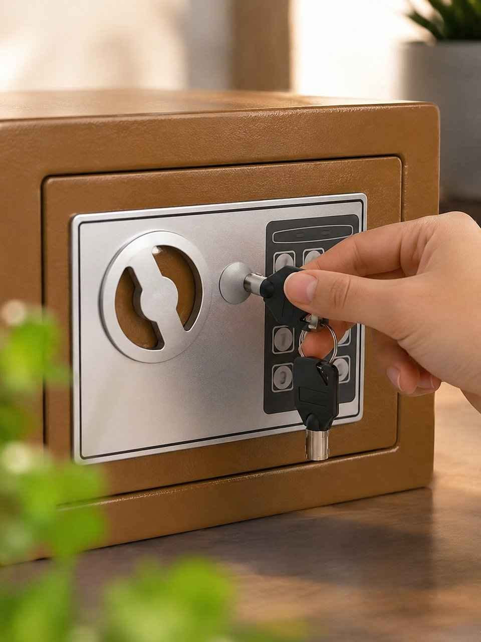 خزنة إلكترونية صغيرة 🔐

خلي مقتنياتك المهمة بمكان آمن واطمّن! ✨

خزنة إلكترونية صغيرة وعملية، مصممة حتى تحافظ على أغراضك الثمينة بخصوصية وأمان، وبحجم مناسب للبيت أو المكتب.

✨ المميزات:
• قفل إلكتروني بلوحة أرقام
• مفتاح احتياطي لزيادة الأمان
• تصميم معدني متين
• حجم عملي وما ياخذ مساحة
• إمكانية تثبيتها بشكل آمن
• مناسبة لحفظ النقود، المجوهرات، المستندات والأغراض الشخصية

💰 السعر: 25,000 دينار فقط
🚚 التوصيل: 5,000 دينار لجميع محافظات العراق 🇮🇶

🔐 الأمان يبدأ من المكان اللي تحفظ بيه مقتنياتك… خليها بالخزنة واطمّن.

📩 للطلب والاستفسار: مراسلتنا دايركت
📞 أو على الرقم: ***********

#لكيتها #خزنة_الكترونية #خزنة #تسوق_اونلاين #العراق النجف, العراق
