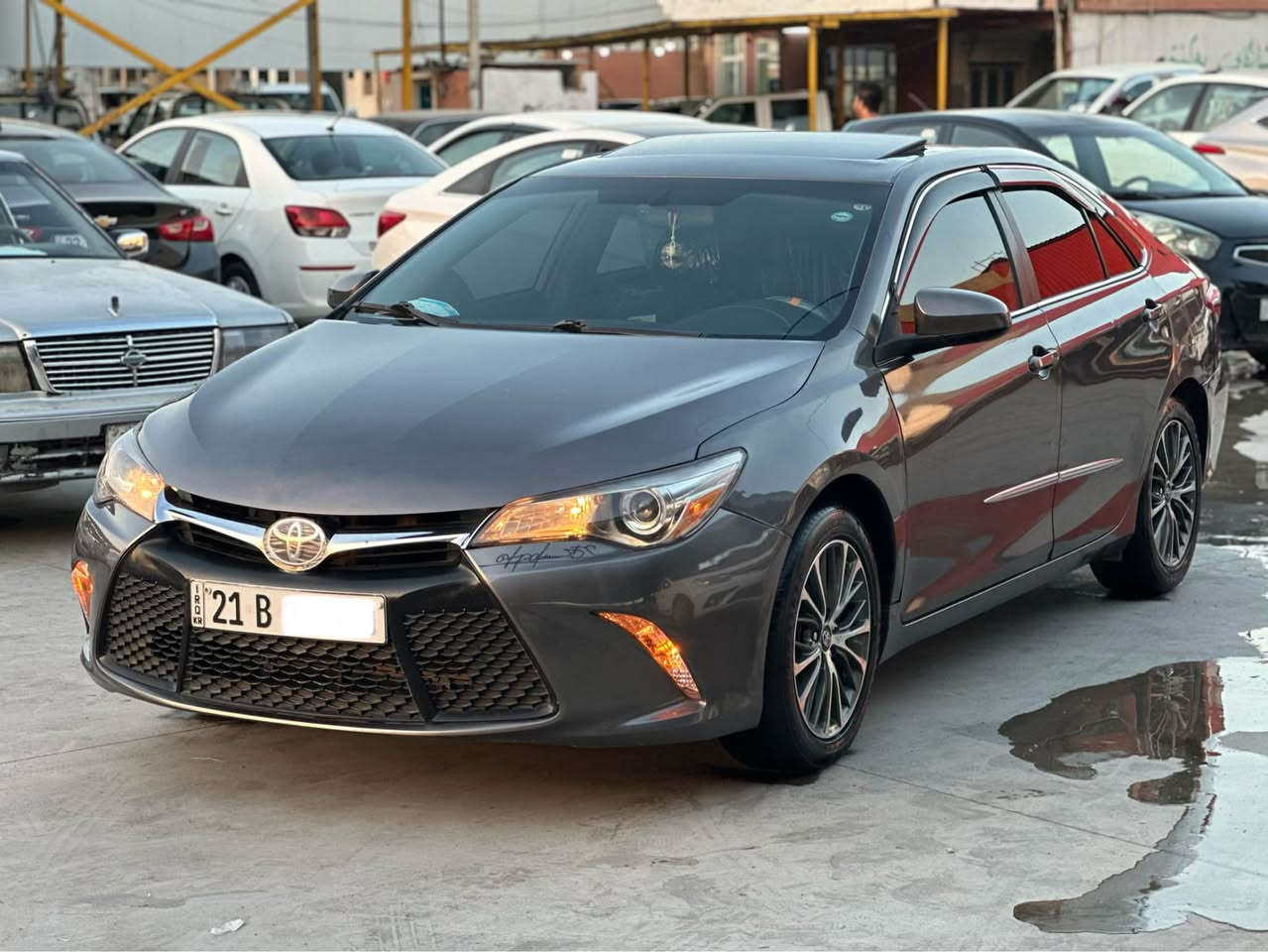 Camry 2017 XLE
گێڕو مەکینەو تەبریت بەشەرت
فوول مواسەفات XLE
سۆنەرەکەم داناوە
سەنەوی تازەیە
110$
*********** السليمانية, العراق
