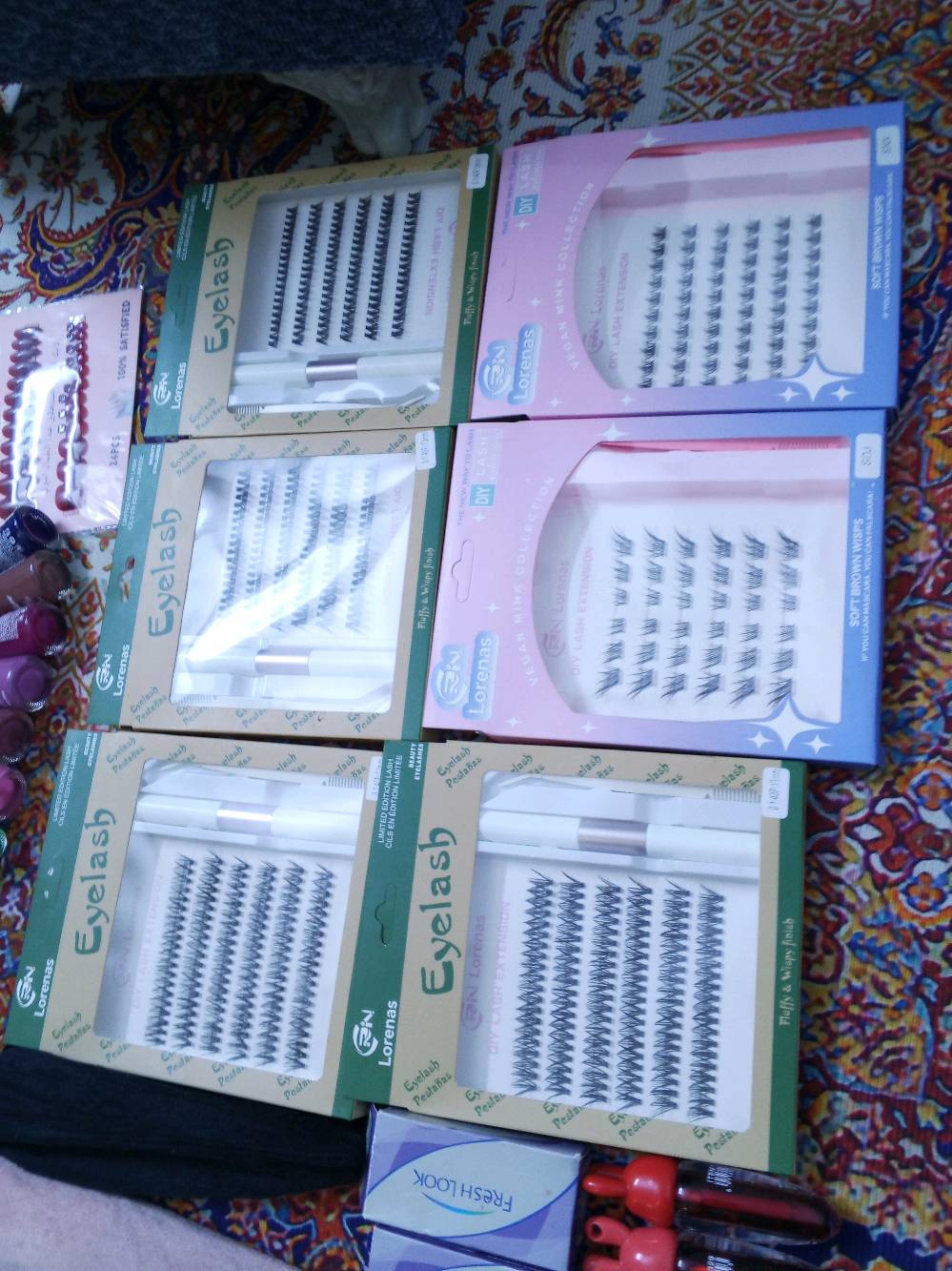 شلعه مكياج 100 قطعه ب 120 اصليات  *********** يوجد توصيل