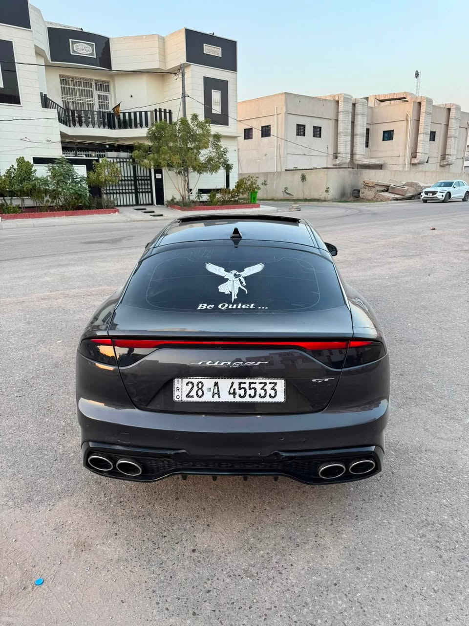 سلام عليكم
ستنكر  gt1 v6 2022 للبيع سعر 148

دفع خلفي بلادي 

رادار امامي 

حساسات خلفيه 

بنوراما

قياده ذاتيه 

توقف ذاتي 

اطفاء ذاتي 

لدات ديشبول و ابواب بلادي 

شاشة جبيره 

كامره خلفيه

شوت bms اصليات ٤ اوراق سعرهن 

السياره بيه اربع قطع صبغ ابيع حزام 

بأسمي السياره رقم مميز نجف تتحول باي محافظة

*********** مكاني الحله

