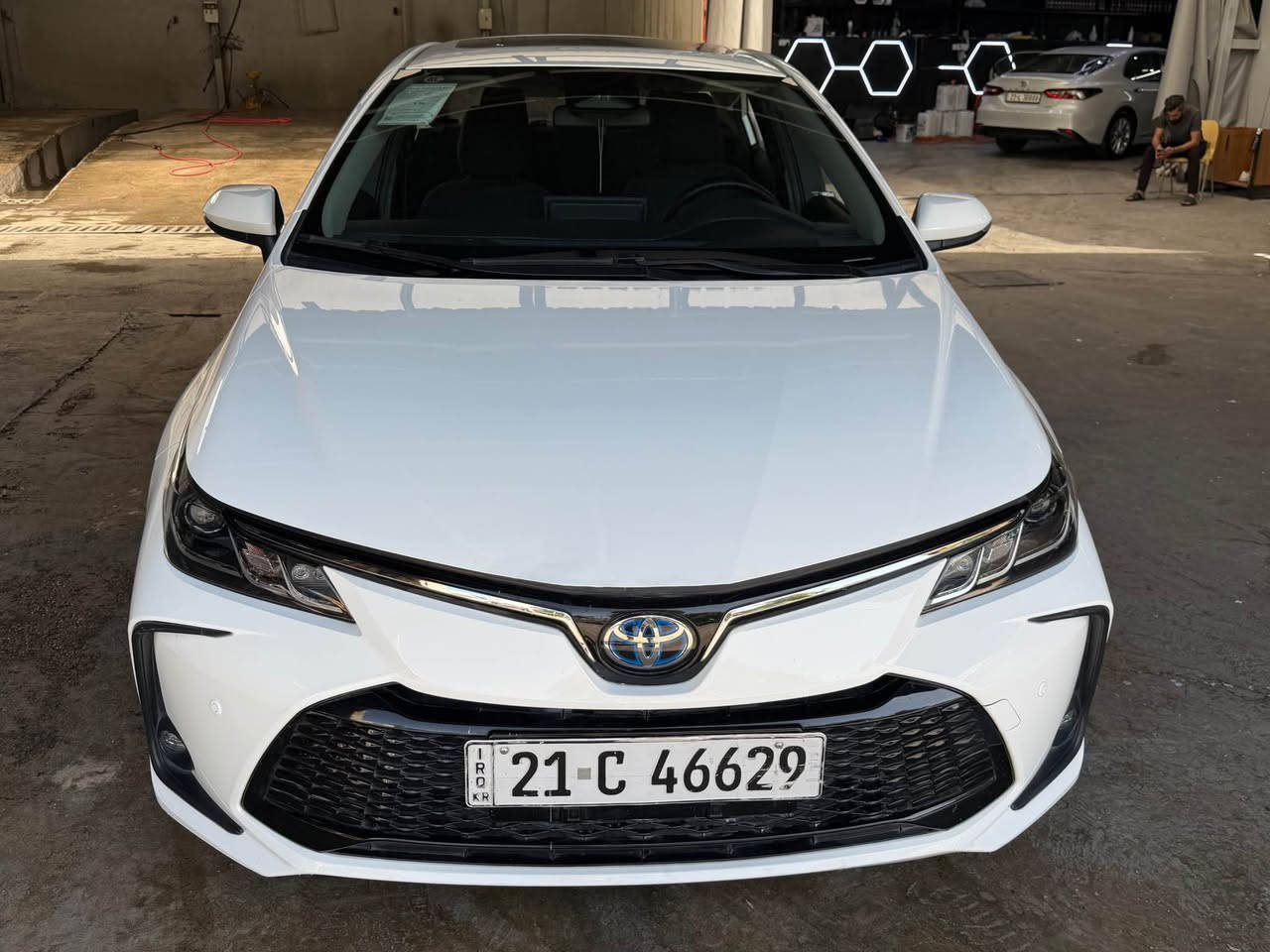 کرۆلا 2024 هایبێرد
بێ بۆیاخ تەنها نووکی بۆنیدەکەی پەڵەیک کارتی هەیە لە گەڵ یەک دوو چاڵ
39 هەزار کم ڕۆشتووە هەموو شتێکی تازەیە بە ناوی خۆمەوەیە  تایەی تازەیە
سڵاید و شاشە گەورە و بەسمەیە تەبریدی مەرکەزییە کامێرایە ویل کەپە
نرخی 158 مەعامەلە
شوێن سلێمانی
*********** السليمانية, العراق

