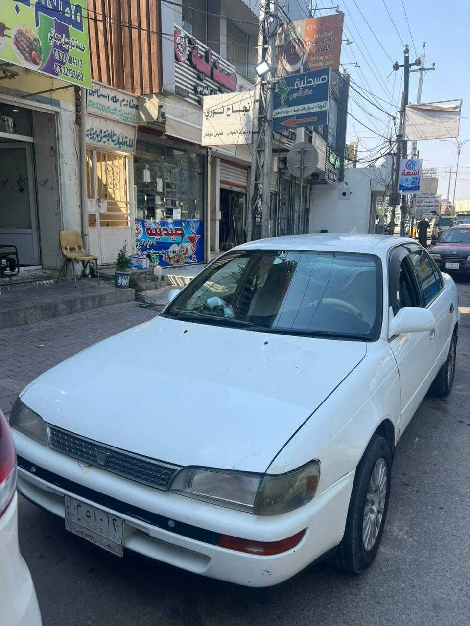 كورلا موديل 94 محور للبيع 
رقم بغداد 
السعر 55وبيها مجال 
العنوان ديالى جلولاء 
رقم الموبايل ***********

