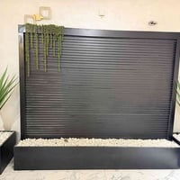 شلال صناعي ديكور كلش حلو ما يسحب كهرباء تنطي مي بالجلكان وتشغله ما يحت...