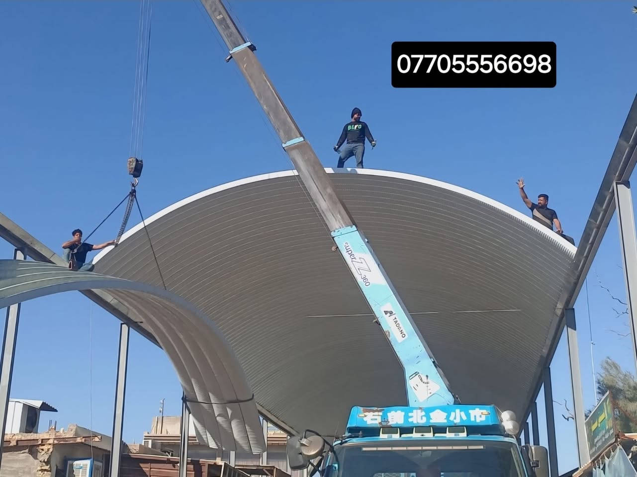 ***********📲 ضمان ضمان خمس سنوات 
شركة المهندس   لعمل  المضلات الكيسبان سعر 28  لمضلات الكيسبان🫣رتب واحمي بيتك من حراره الشمس🌞 والامطار⛈️😍
😍 سارع وحجز فقط 😍
(سعر المتر 28)(سعرالمتر28الف عراقي)
🛠كرسته اوعمل مستعدون للعمل مع دوائر الدولة والشركات  والمنازل🏠 
نقدم لكم مظلات كي سبان بمواصفات عاليه👍
كي سبان من النوع الثقيل)(0:5) ملم
السواقي (2) ملم   اظافه الى قواعد وفشرات تثبيت
🌞نعمل كافه انواع الحداده مسقفات السطح الكيربي والسندويج 🌞🌧🌦🌨كل هاي المواصفات بسعر ثابت🌝🌞⛈مستعدون لتجهيز دوائر الدوله والمدارس والقضيه ونواحي
☎ماعليكم الى الاتصال او مراسلت الصفحه
***********📱واتساب
