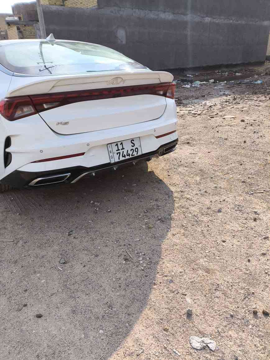 كيا  K5 🚘
موديل 2022 خليجي
مكينه 2000 دوش ✅

رقم بغداد انكليزي بأسمي ✨

مواصفات السيارة_
• تشغيل عن بعد 
• ⁠بصمه عدد 2
• ⁠ويل كروم
• ⁠انارة ترحيب عند الأقتراب
• ⁠صندوق ذكي يفتح عند الأقتراب
• (درايف مود ) ⁠5 انضمة قياده
• ⁠شاشه كبيره car blay + كامره دواره
• ⁠حساس خلفي  
• ⁠⁠مانع انزلاق
• ⁠تبريد قطعتين
• ⁠اشارة بالمري + شفط
• ⁠مخارج USB
• ⁠فول تحكم ستيرن +كروس سرعه 
• بك لايت لد متصل⁠✨
• ⁠كرسي السائق كهرباء
اخوان السياره كفاله عامه (عدا بارد قليل
في بنيد 
178$
***********
