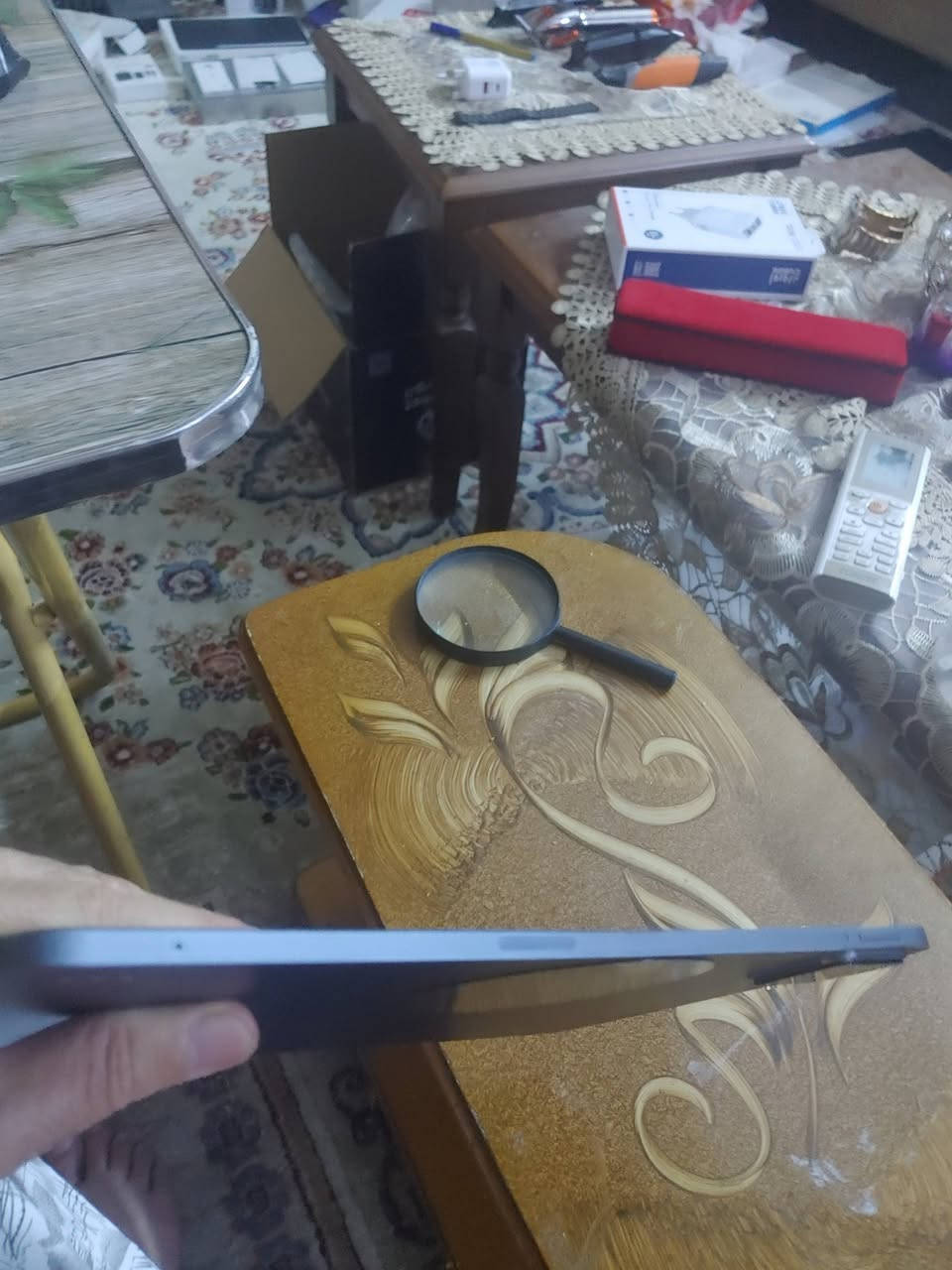 شاومي  باد 6s pro نظيف جدا وياه كارتونه وشاحنه وحافظه ومبرد  ذاكره 512  رام 12
السعر 550 الف قفل
للتواصل عادي وواتسب
***********
يوجد توصيل لكل العراق
