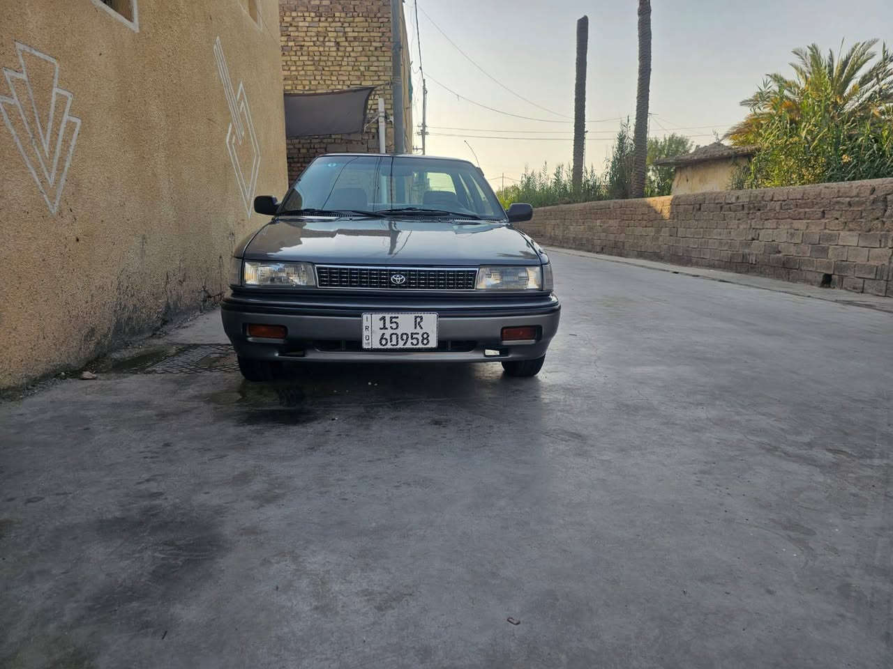 سلام عليكم كورلا مديل 90 يسره بلاد وارد امريكي سياره جاهزه تخم تاير حداديه جديده بطنه جديده تبريد شغال مكينه وكير وتبريد ومشط حاويه جديد سياره متعوب عليه مال جناي صبغ عام جماليه فقط رقم نبار بسمي نكليزي سعره 48 بيه مجال المكان واسط نعمانيه غير متواجد عل فيس ستفسار ***********.      ***********
